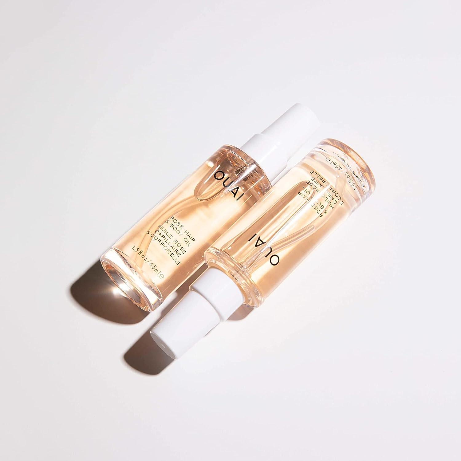 OUAI Rose Hair & Body Oil - Luxurious Multi-Purpose Oil for