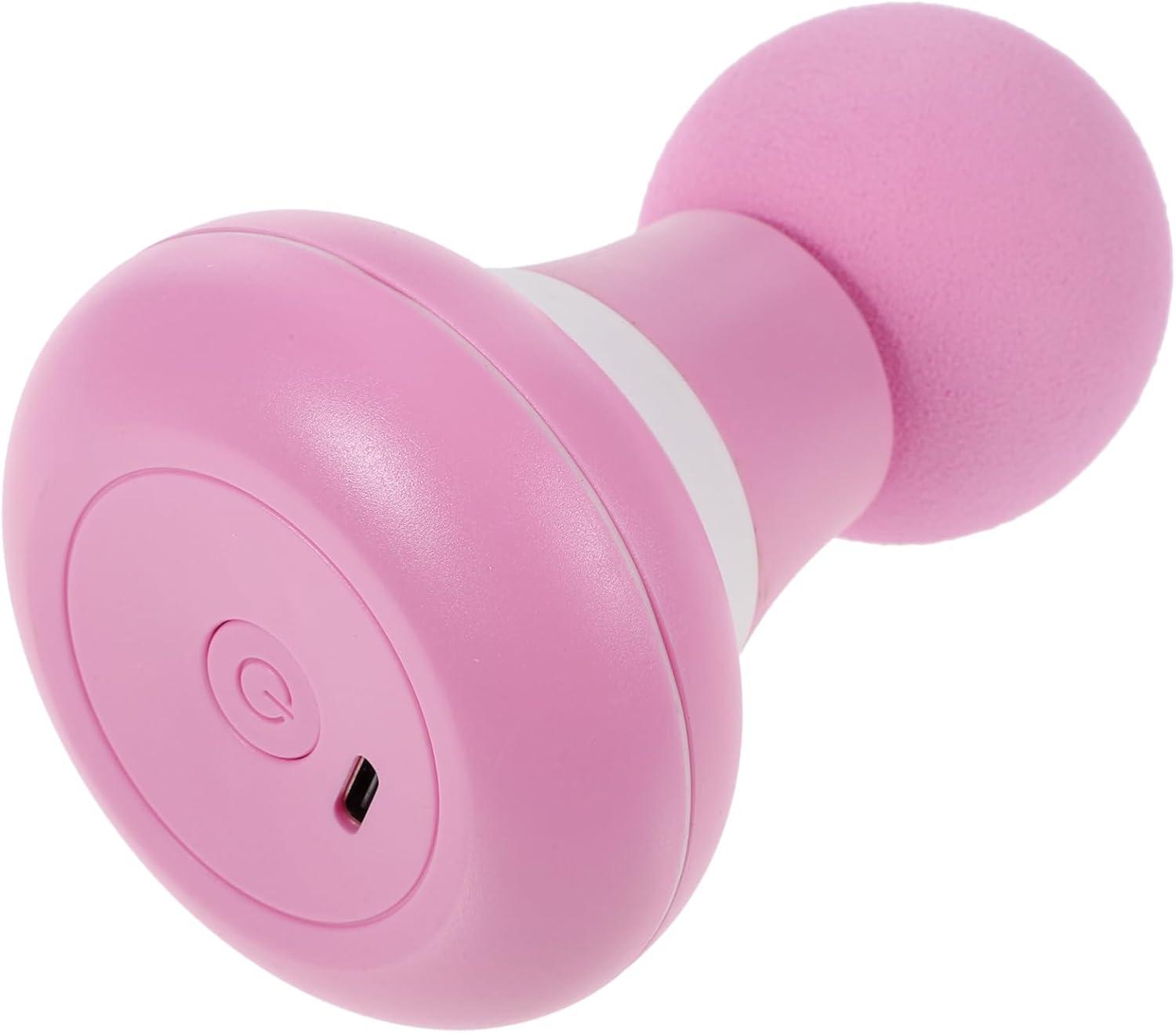 vibrating underwear with remote Beavorty Mini Massager Set - Electrical Body Muscle Vibration Massage  Device | Handheld Deep Tissue Fascia Gun | Perfect Fitness Tool in Pink |  Buy Now with Express International Delivery