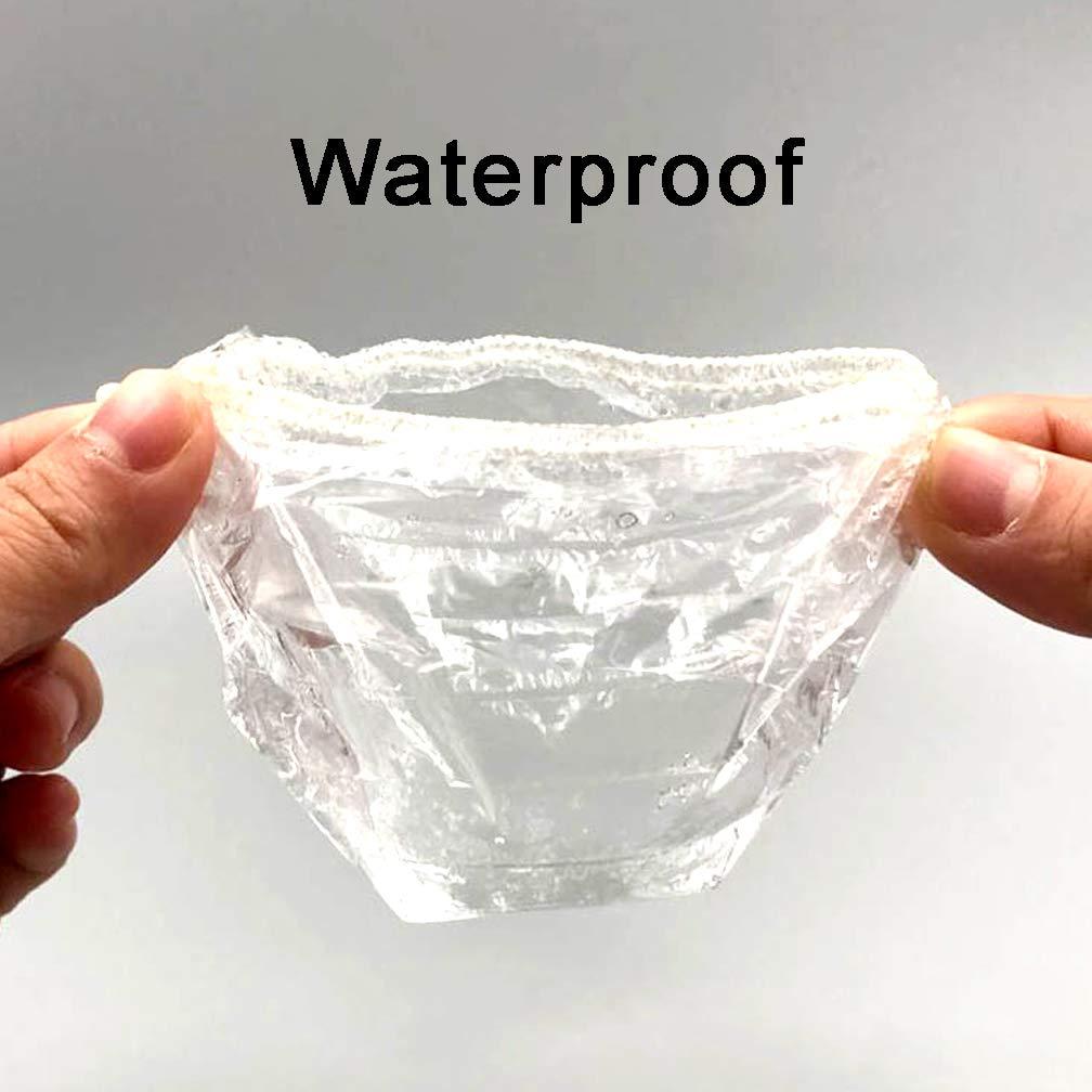 Disposable Ear Covers For Hair Dye 100 Pcs Ear Shower Cap Plastic