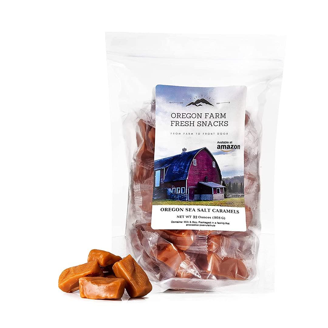Oregon Farm Fresh Snacks Salted Caramel Gourmet Candy Oregon Made