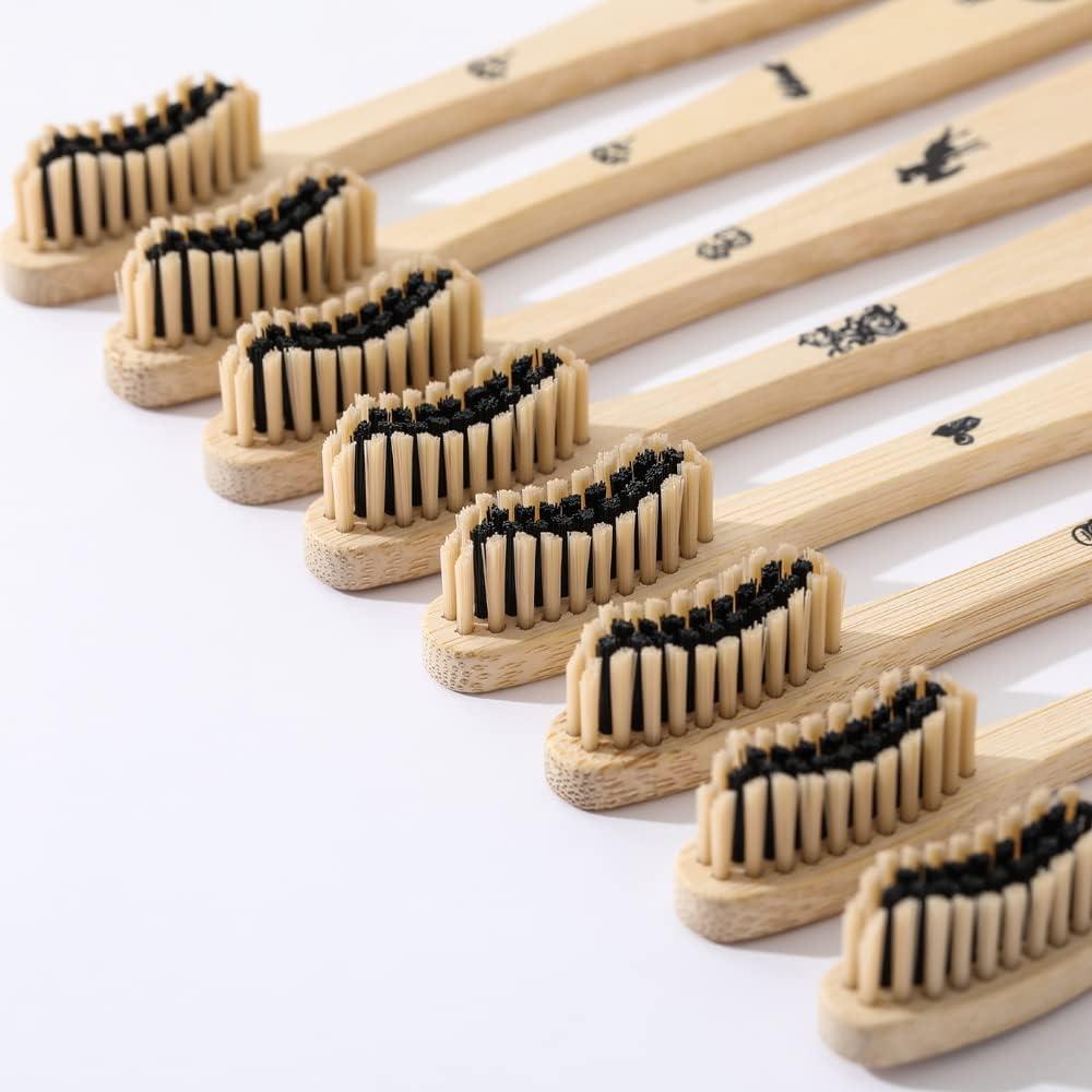 YNJFKX Cartoon Brush Handle Soft (10 Count) BPA Free Environmentally