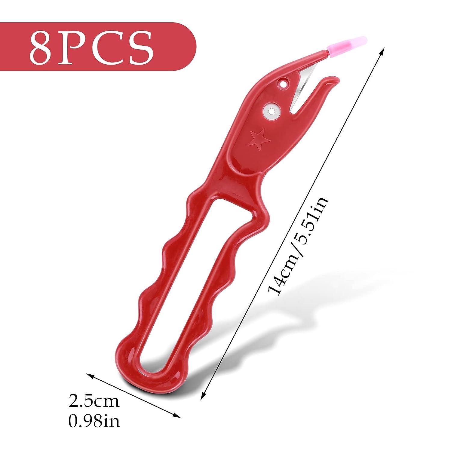 Lusofie 8Pcs Rubber Band Cutter for Hair Elastic Hair Tie Cutter Rubber