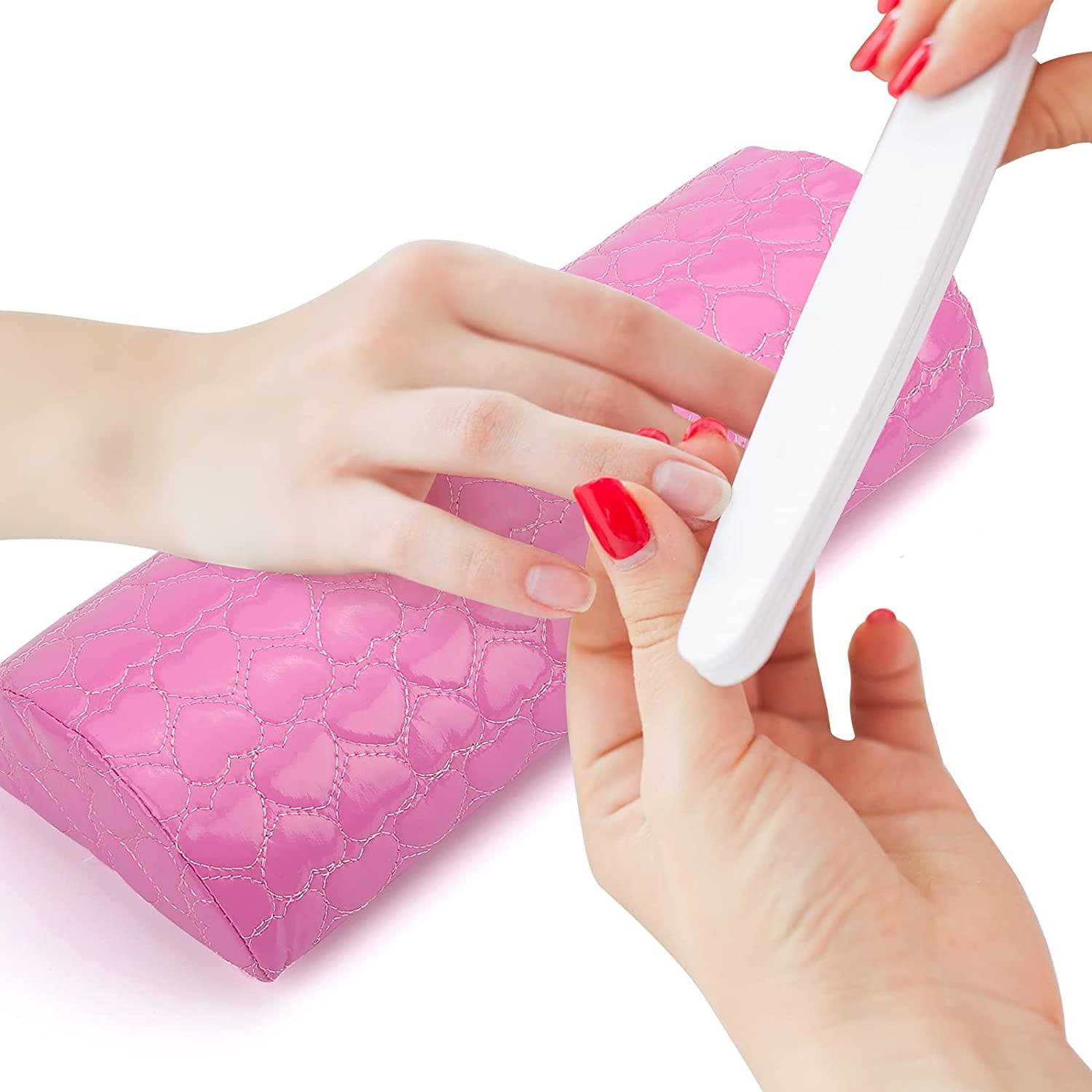 Beavorty 4pcs Nail Art Hand Pillow Nails Accessories Desktop