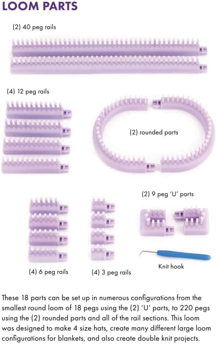 Adjustable MultiKnit Loom with Small and Large Gauge Authentic