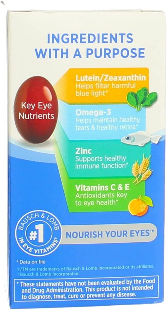 Ocuvite Adult 50 + Eye Vitamin & Mineral Supplement 50