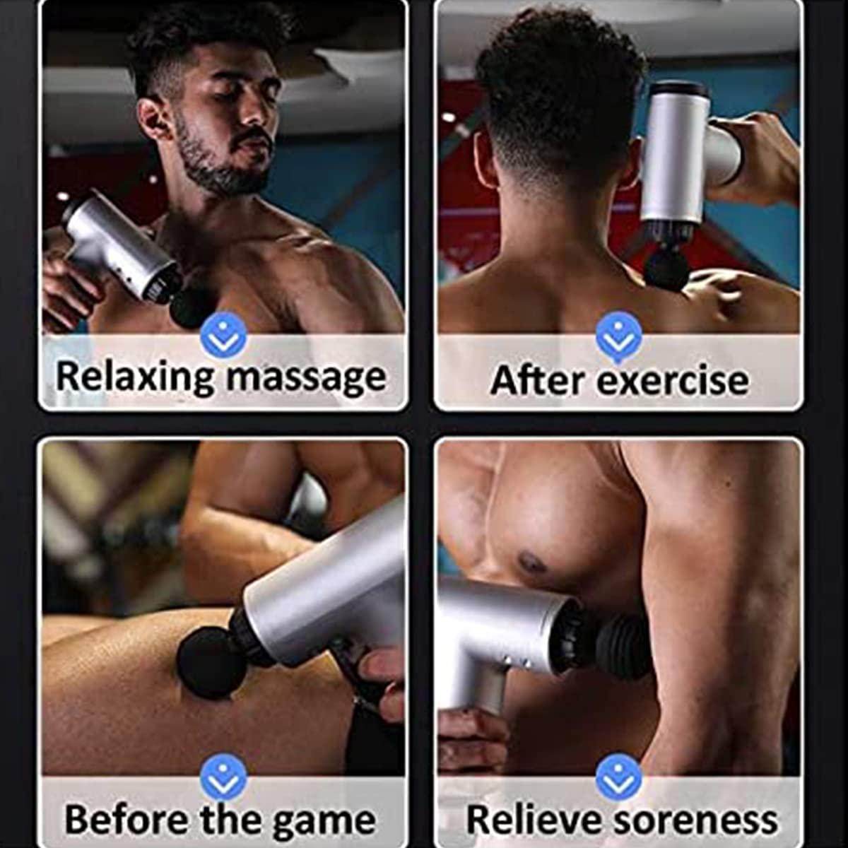 NC Muscle Relaxer Before and After Exercise, Electric Shock Massage Gun