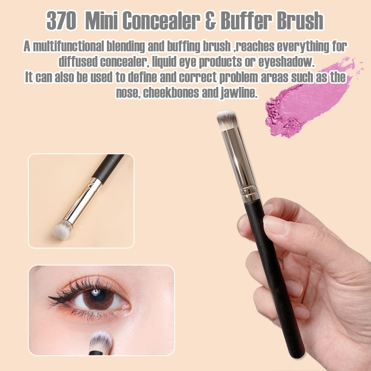 Rytrre Foundation Contour Brush for Liquid Makeup Professional Kabuki