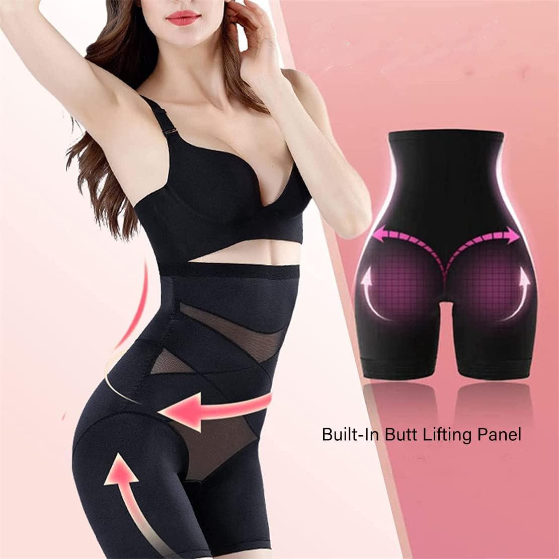 Cross Compression Abs Shaping Pants High Waist Body Shaper Tummy Control  Panties
