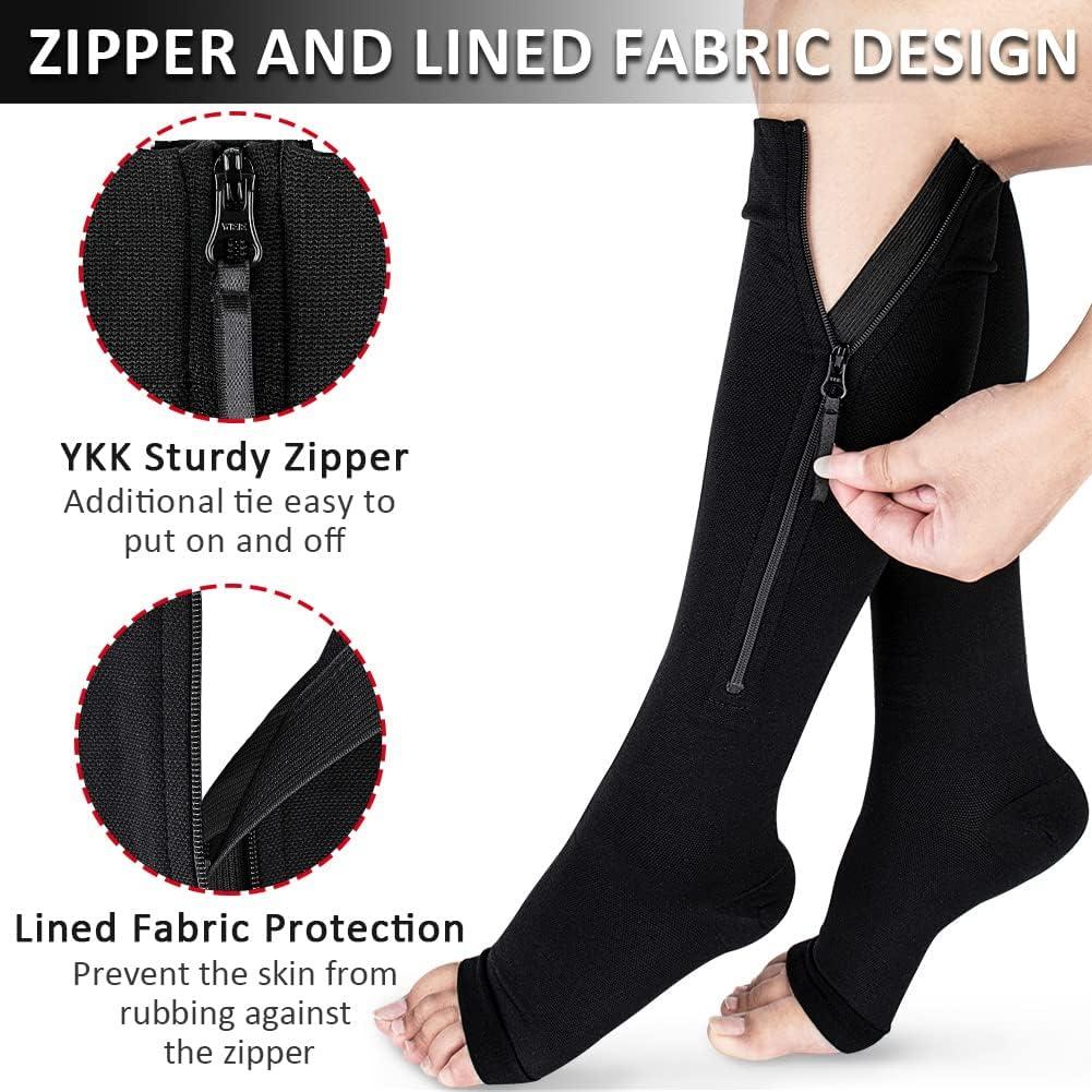 Compression Socks Varicose Veins Knee High Nurse Teacher Medical Stockings  - China Compression Socks and Compression Stockings price