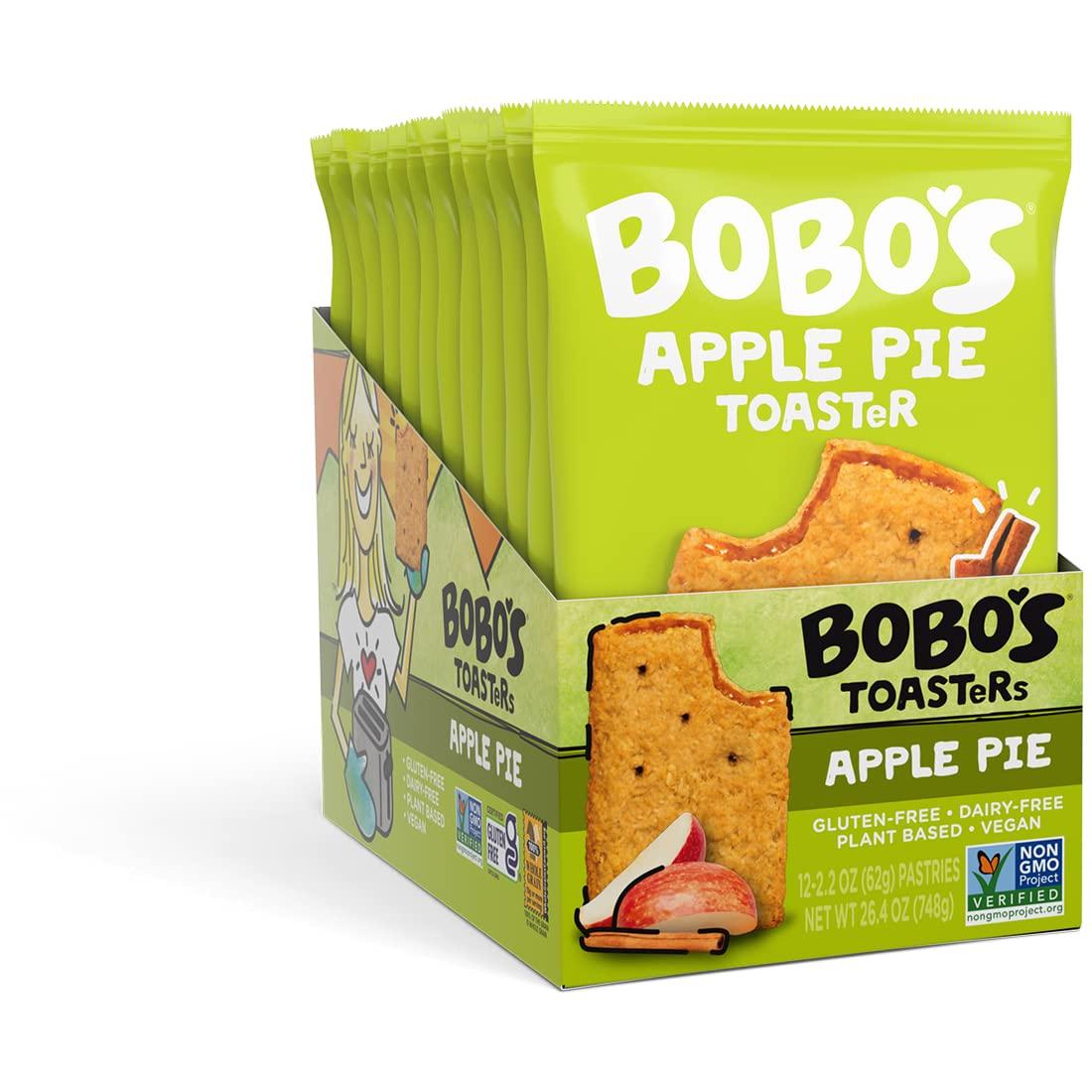 Bobo's TOASTeR Pastry Apple Pie 2.5 oz Pastry (12 Pack) Gluten Free
