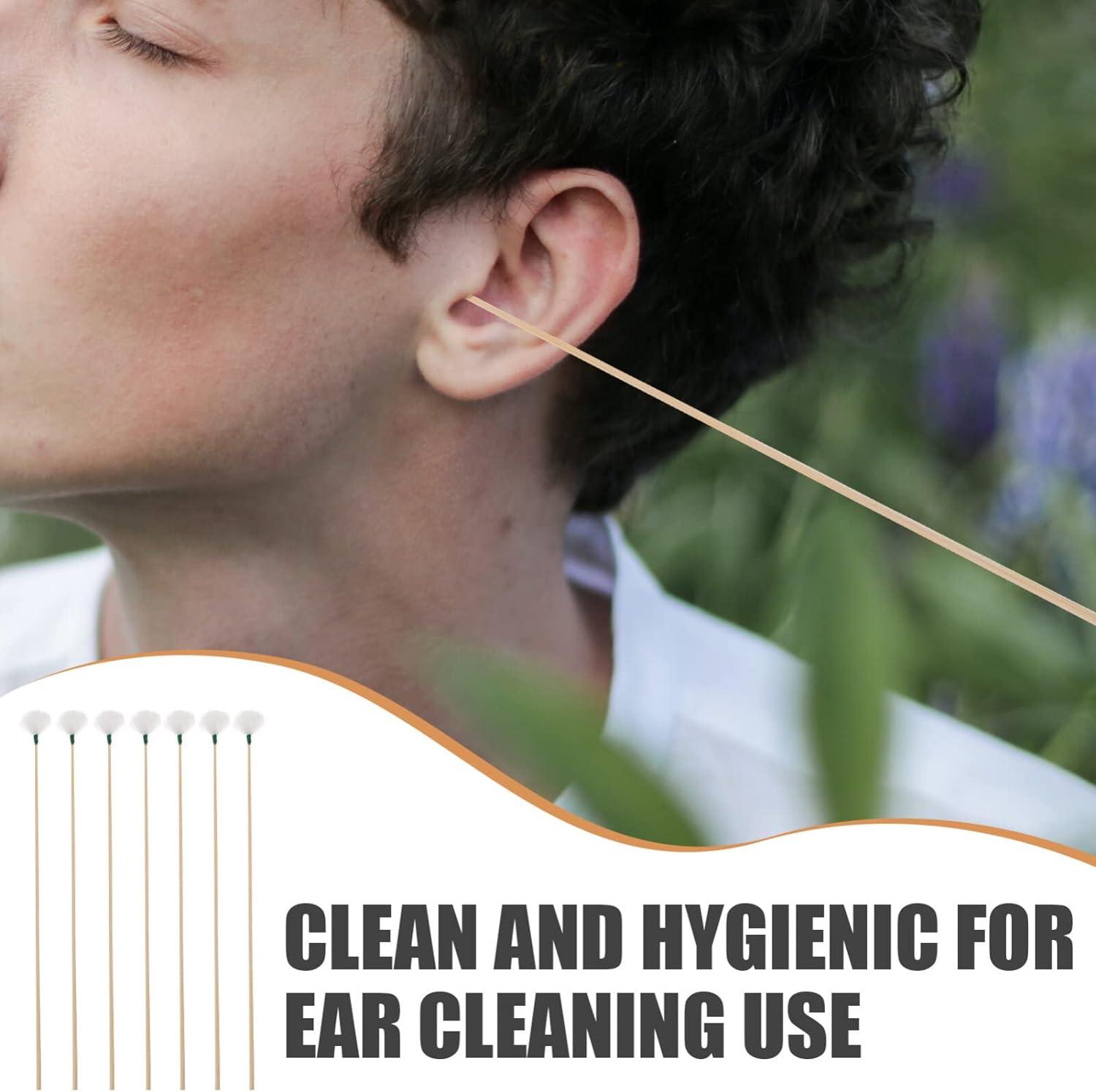 Ear Cleaning Stick 20pcs Bamboo Ear Cleaner Ear Picker Ear Cleaning