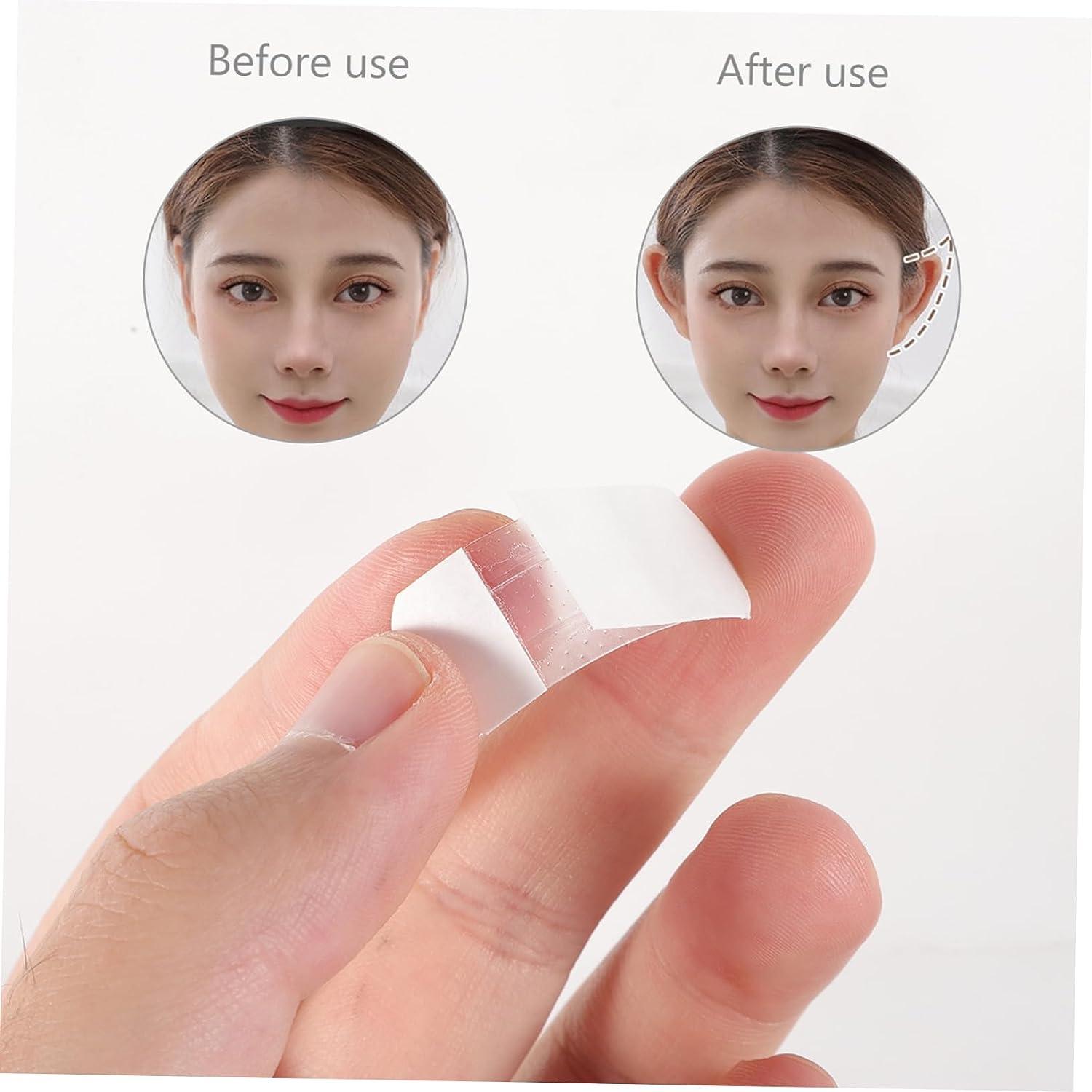 NUOBESTY 6pcs Ear Stickers Correction Stickers Tomorrow Cosmetic Ear Tape  Cosmetics Ear Patch Transparent Ear Tape Small Face Corrective Stickers  Miss Clear Ear Sticker Ear Accessory As Shown medium