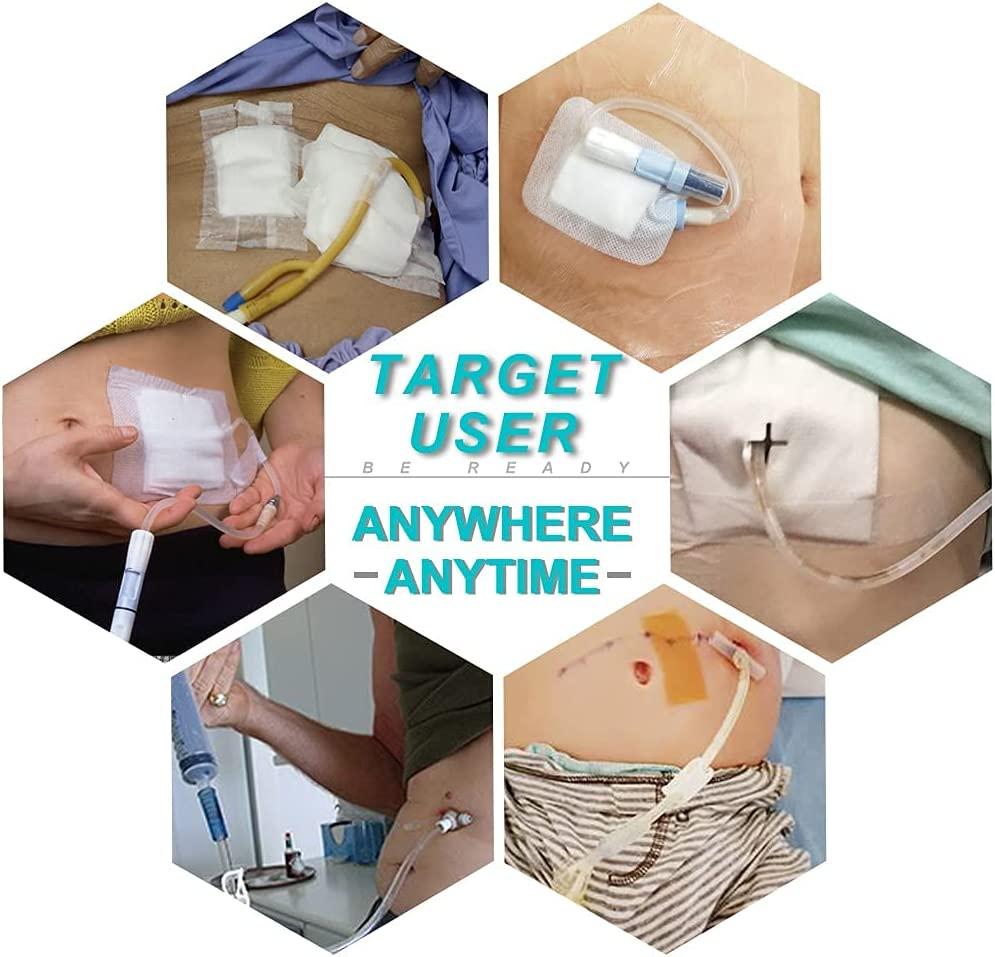 Peritoneal Dialysis Shower Pouch Waterproof Shield 50 Disposable