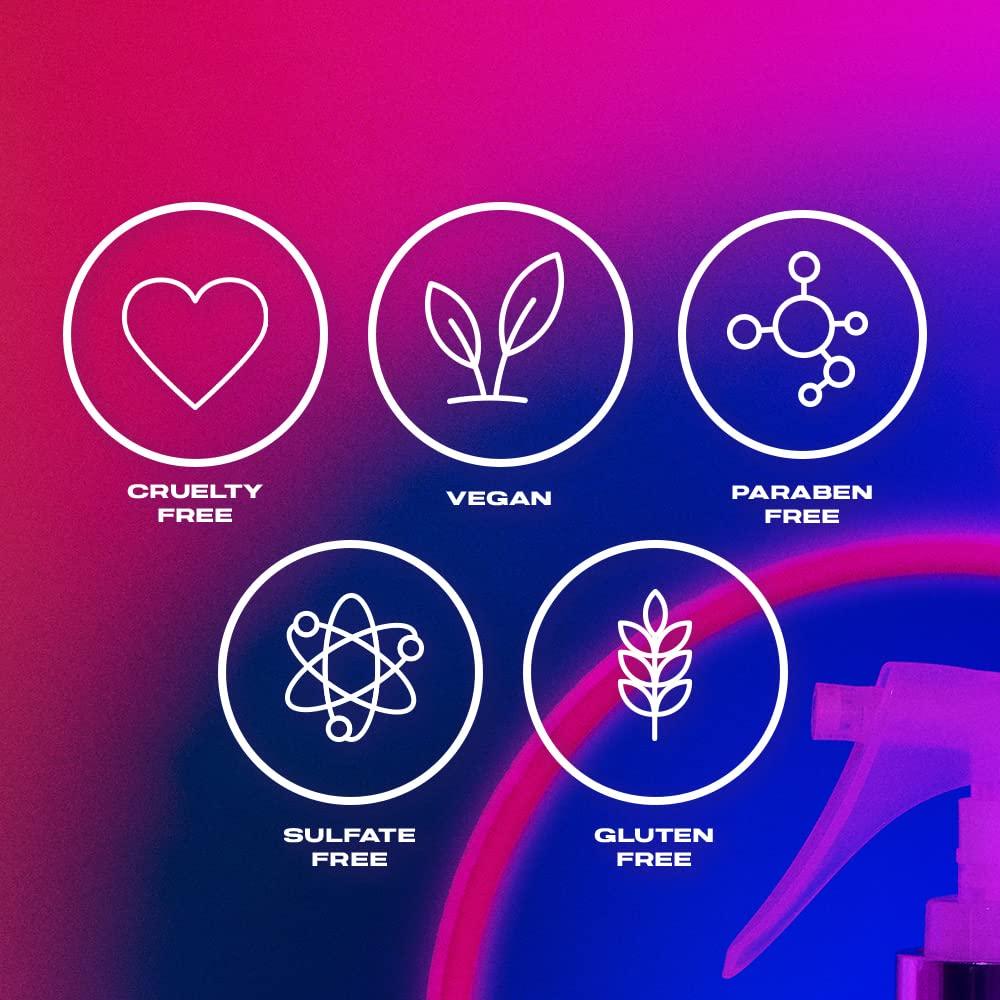 XMONDO Hair Forcefield Heat Shield Vegan Formula with ProVitamin B5 to