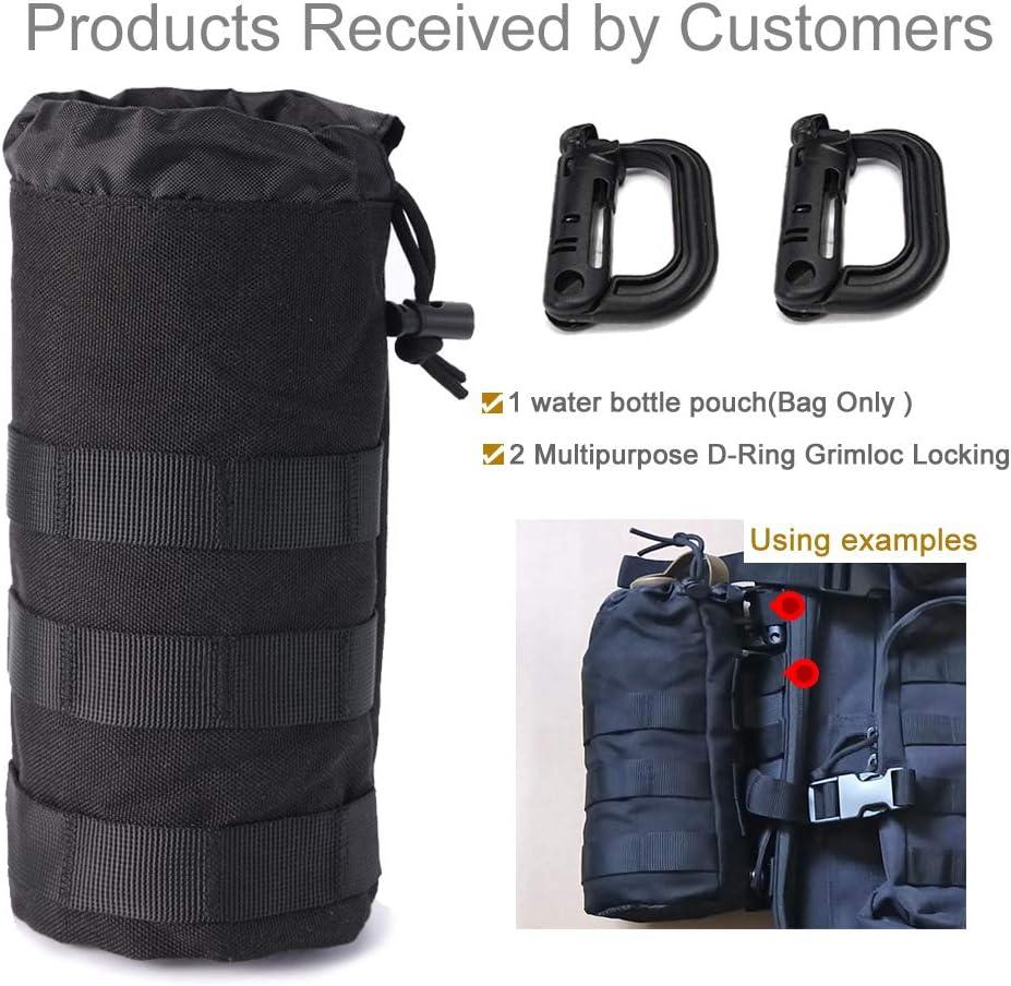 Tactical MOLLE Water Bottle Pouch for Backpack - Breezbox Sporting Goods