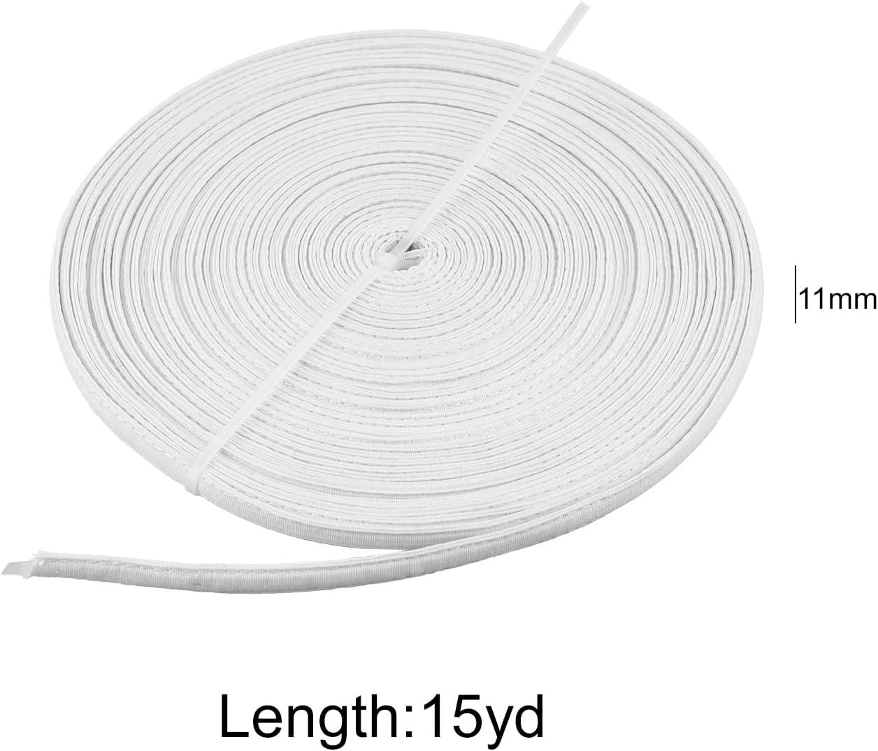 10mm Polyester Boning for Sewing - Sew-Through Low Density Boning for  Corsets, Nursing Caps, Bridal Gowns,50 Yards(White)