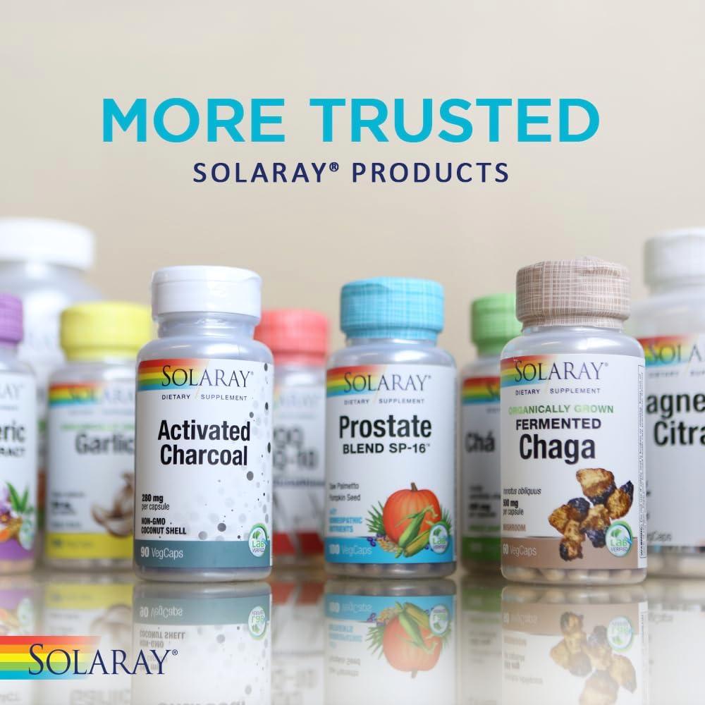 SOLARAY Acetyl L-Carnitine 500mg VegCaps - Cellular Energy & Cardiovascular  Support | Buy Now with Express International Delivery
