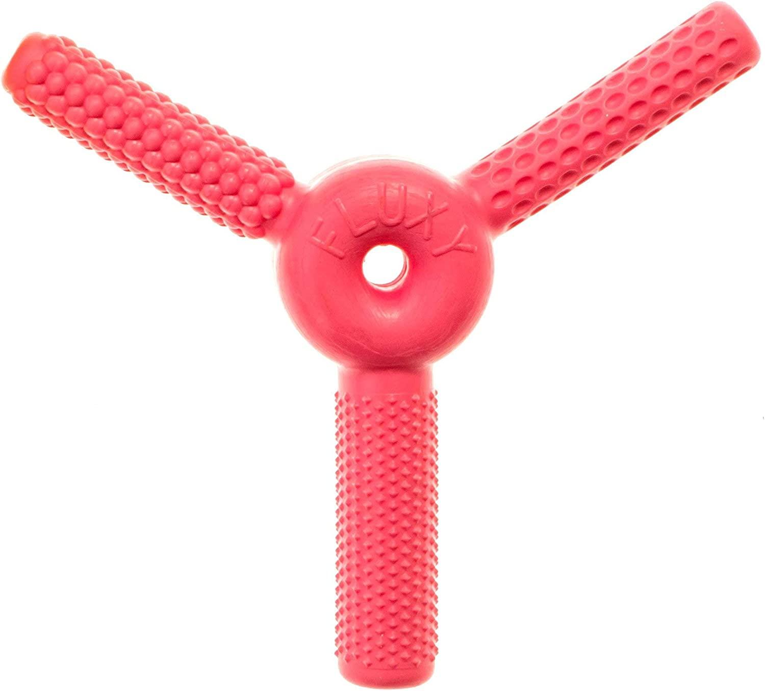 FLUXY Oral Motor Tool Therapy Sensory Motor Aid with 3 Unique Textures Red