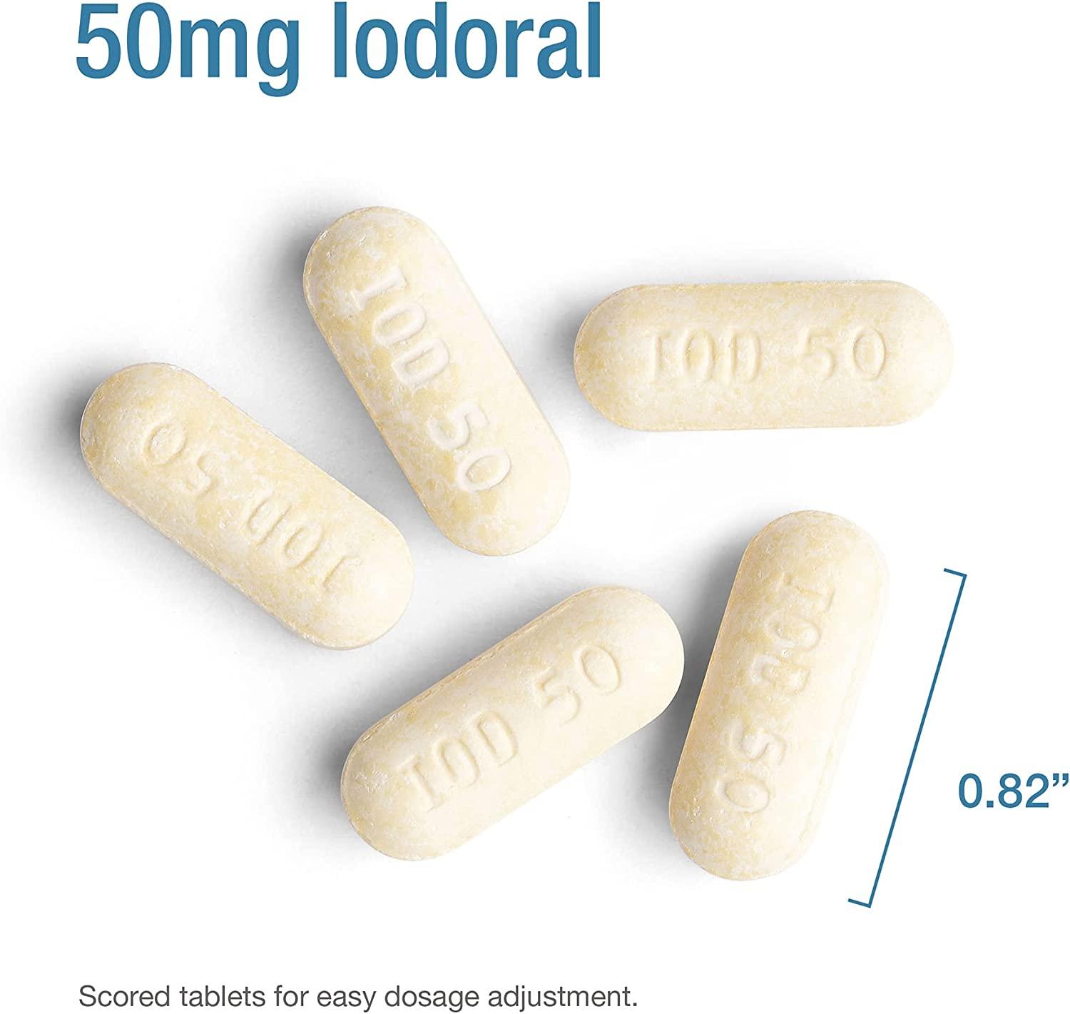 50 mg deals iodine daily