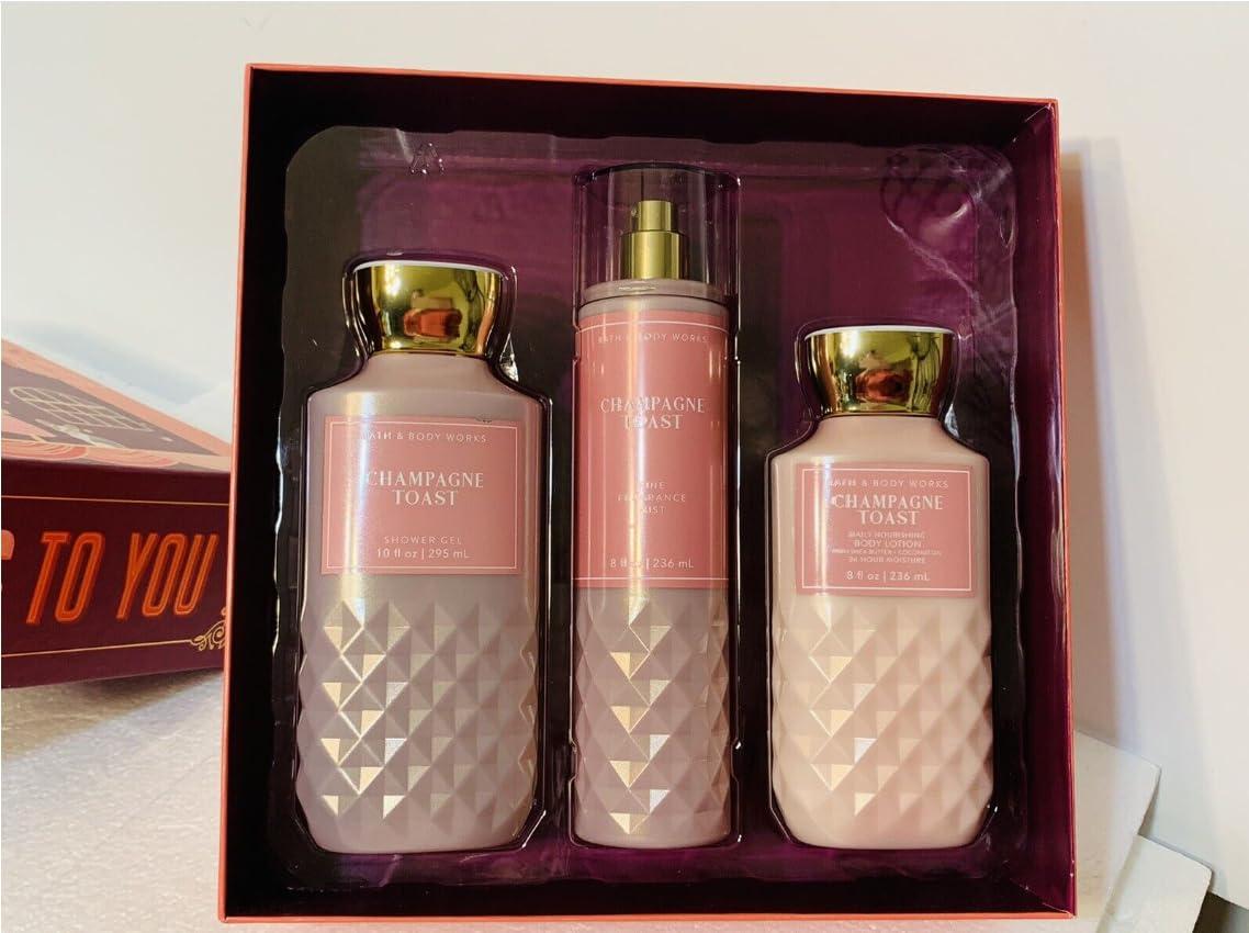 Champagne Toast Daily Trio | Shower Gel Fragrance Mist & Body