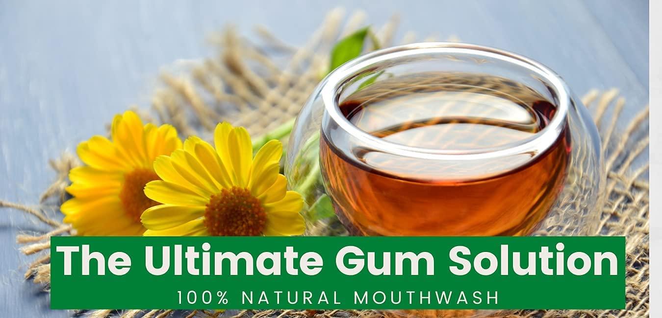 The Ultimate Gum Solution Extra Strength Formula Natural Mouthwash