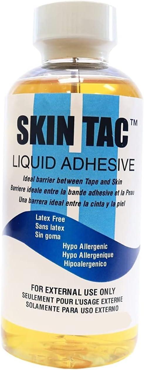 Torbot - Skin Tac H - Adhesive Barrier 8 oz - Liquid Form - Latex-free -  Hypo-allergenic (2 Pack)