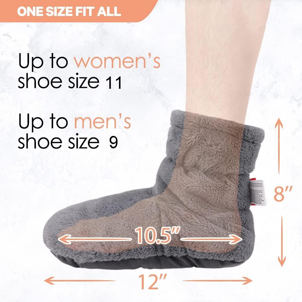 microwavable booties