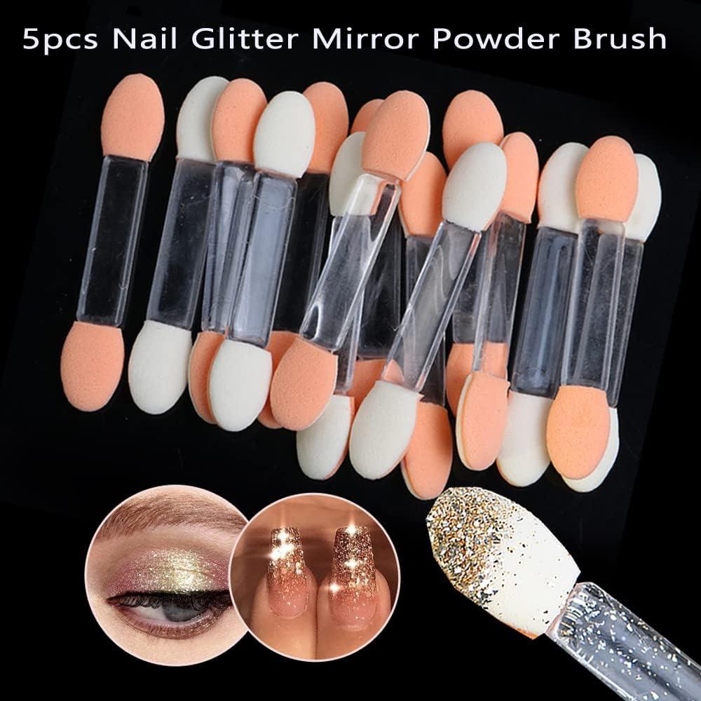 Shiny Black Glitter Powder (0.2grams), Nail Glitter Dust, Rainbow Chrome  Pigments, Nail Art, Nail Decoration, Resin Crafts
