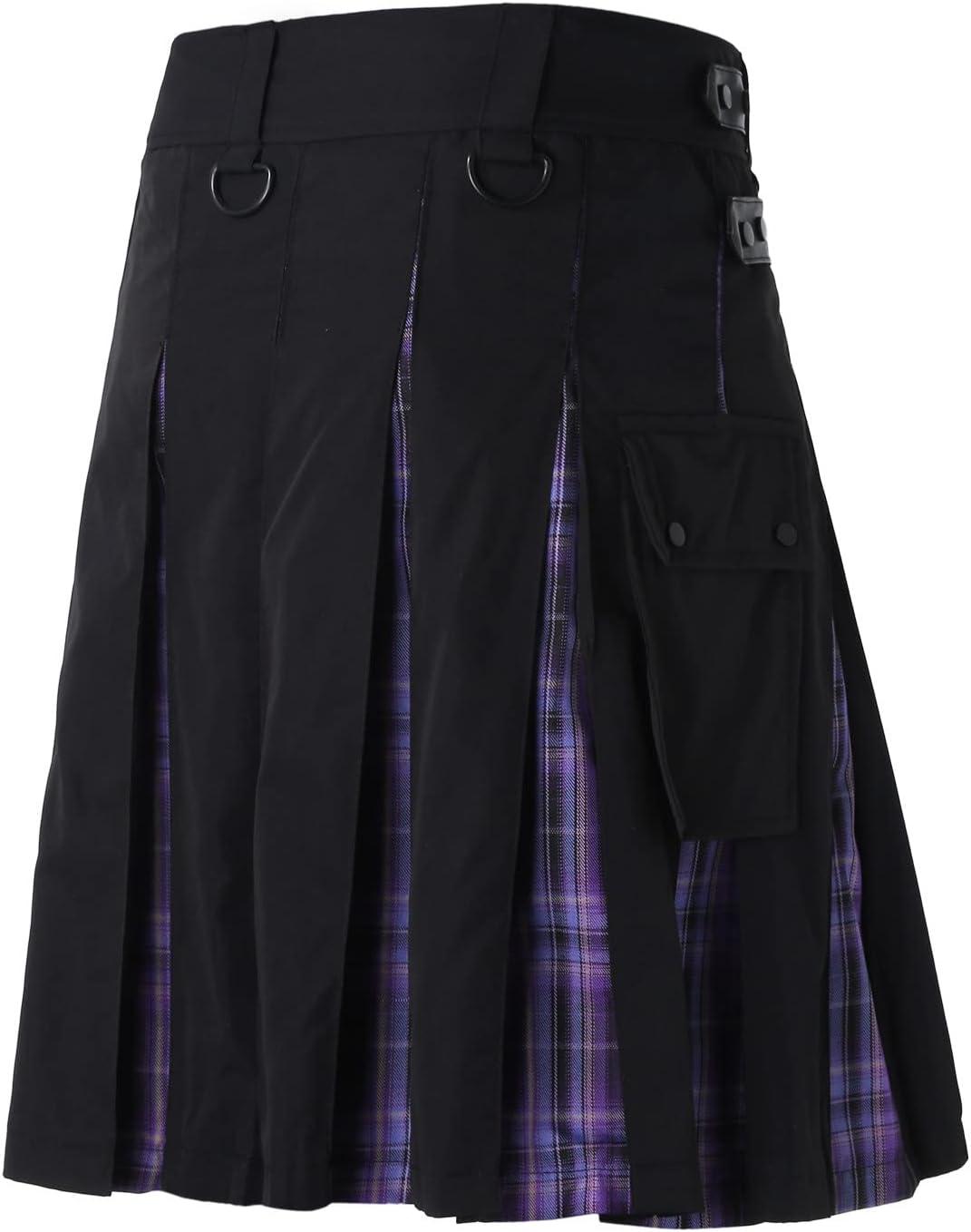 Shop Scottish Kilt for Men Modern Checkered Skirts Vintage