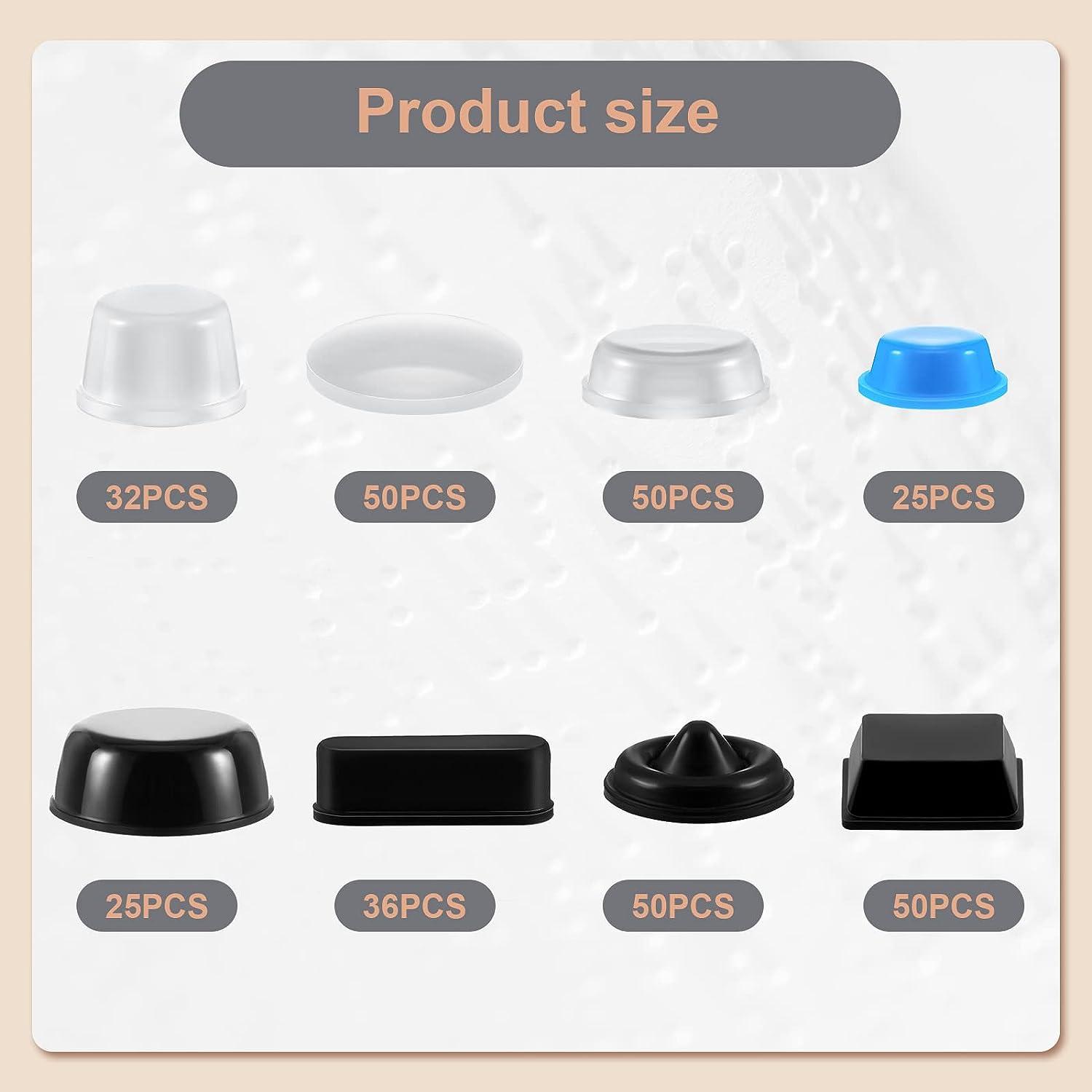 318Piece Mixed Bump Dots for Visually Impaired Braille Stickers for