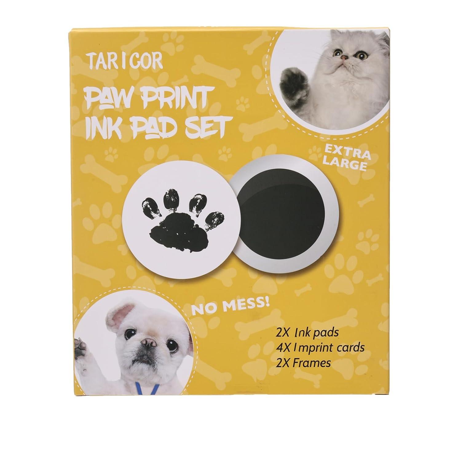 Paw Print Set for Dogs Cats Taricor Baby Footprint Set with