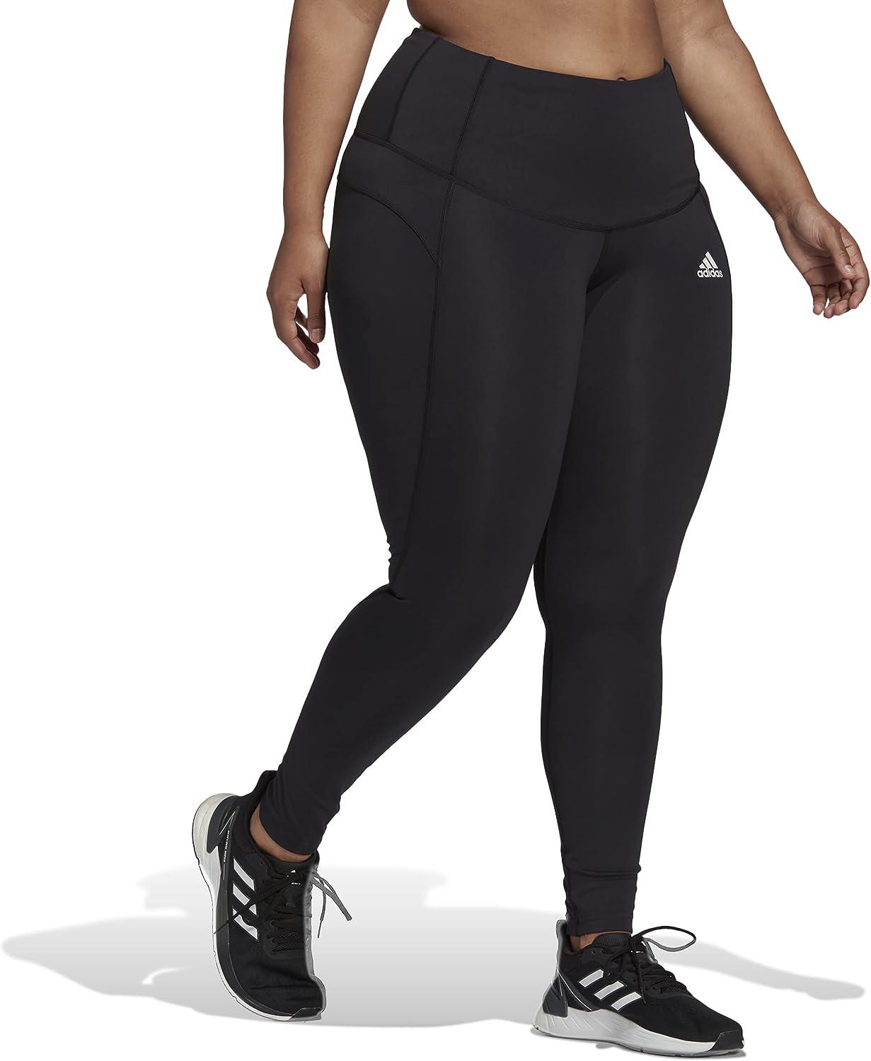 adidas Women's Feelbrilliant Designed 2 Move Leggings X-Small Black/White