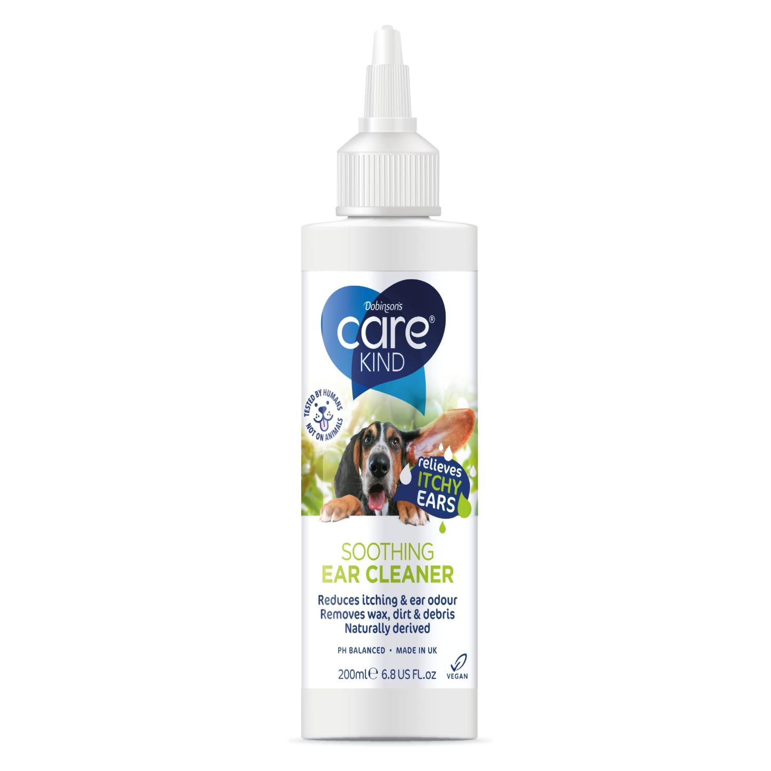 CAREKIND Dog Ear Cleaner Dog Ear Cleaner Solution 200ml Stop Head