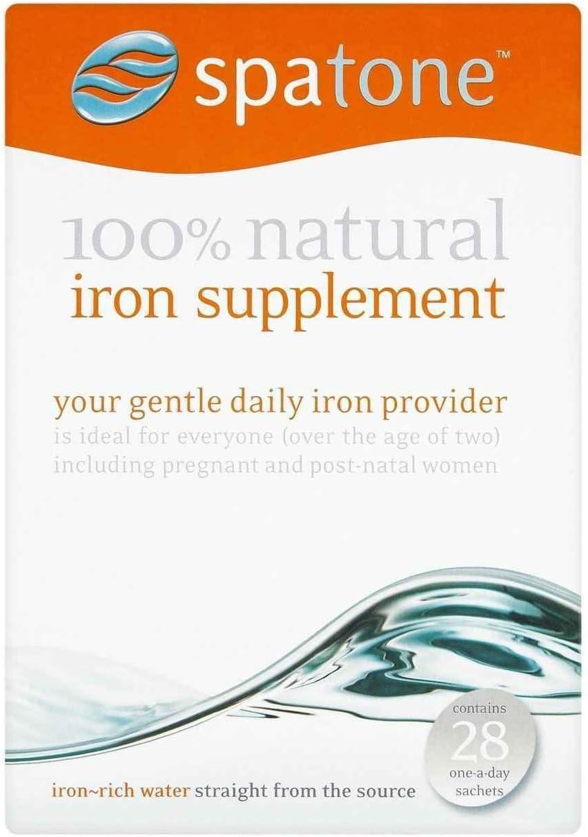 Spatone 100% Natural Iron  28包 Spatone 100% Natural Liquid Iron Supplement, Original Flavour