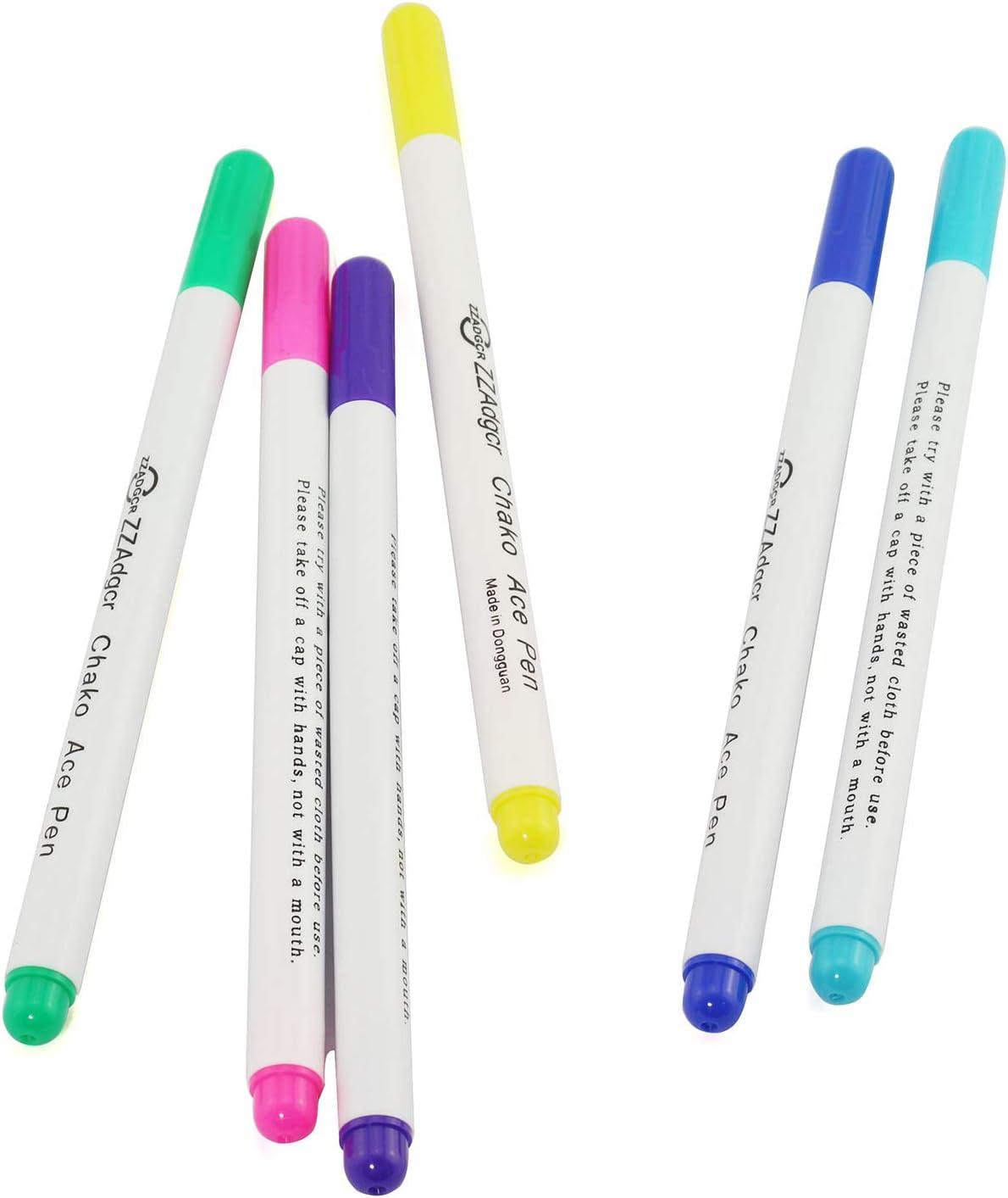 Disappearing Ink Marking Pen, Air Water Erasable Pen/Fabric  Marker/Temporary Marking/Auto-Vanishing