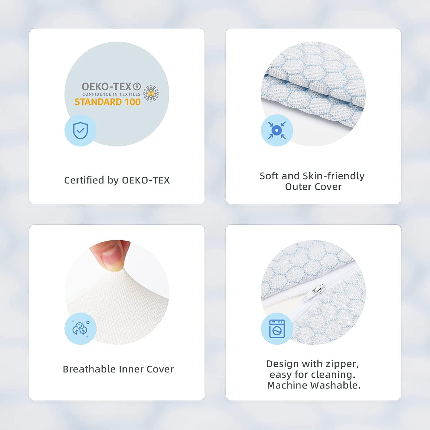 Pillows for Sleeping XTX Memory Foam Pillow, Cervical Pillow for Neck