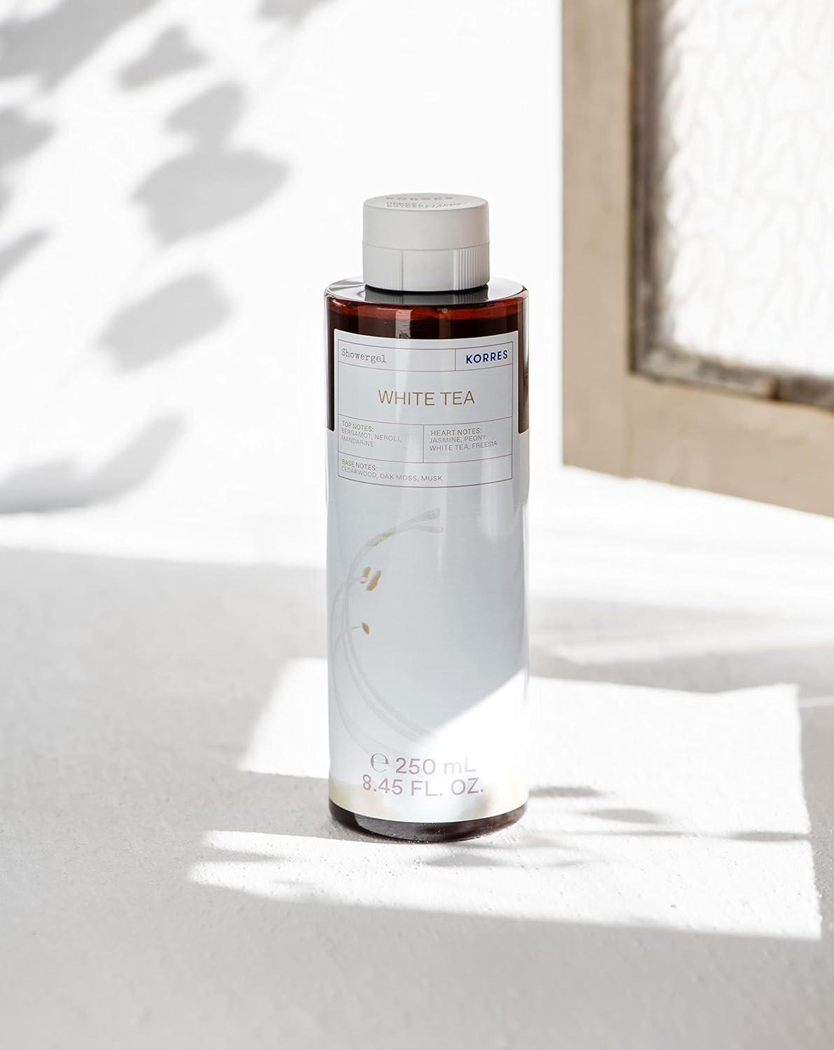 Revitalizing White Tea Shower Gel with Aloe Vera for Women Vegan