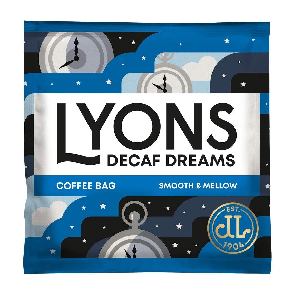 Lyons Decaffeinated Coffee Bags Bulk (150 Count) Buy Online for Great