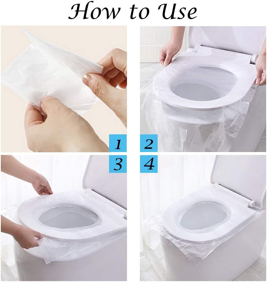 Waterproof Disposable Plastic Toilet Seat Cover - China Plastic