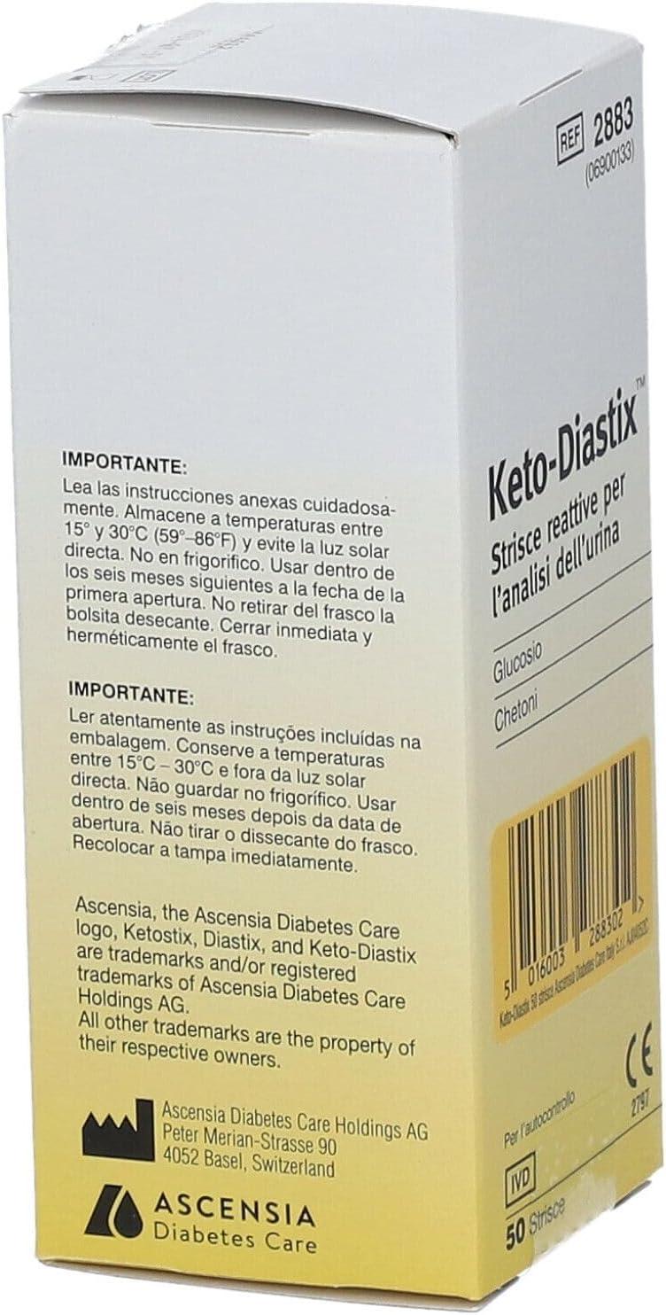 Keto Diastix Reagent Test Strip 50Piece