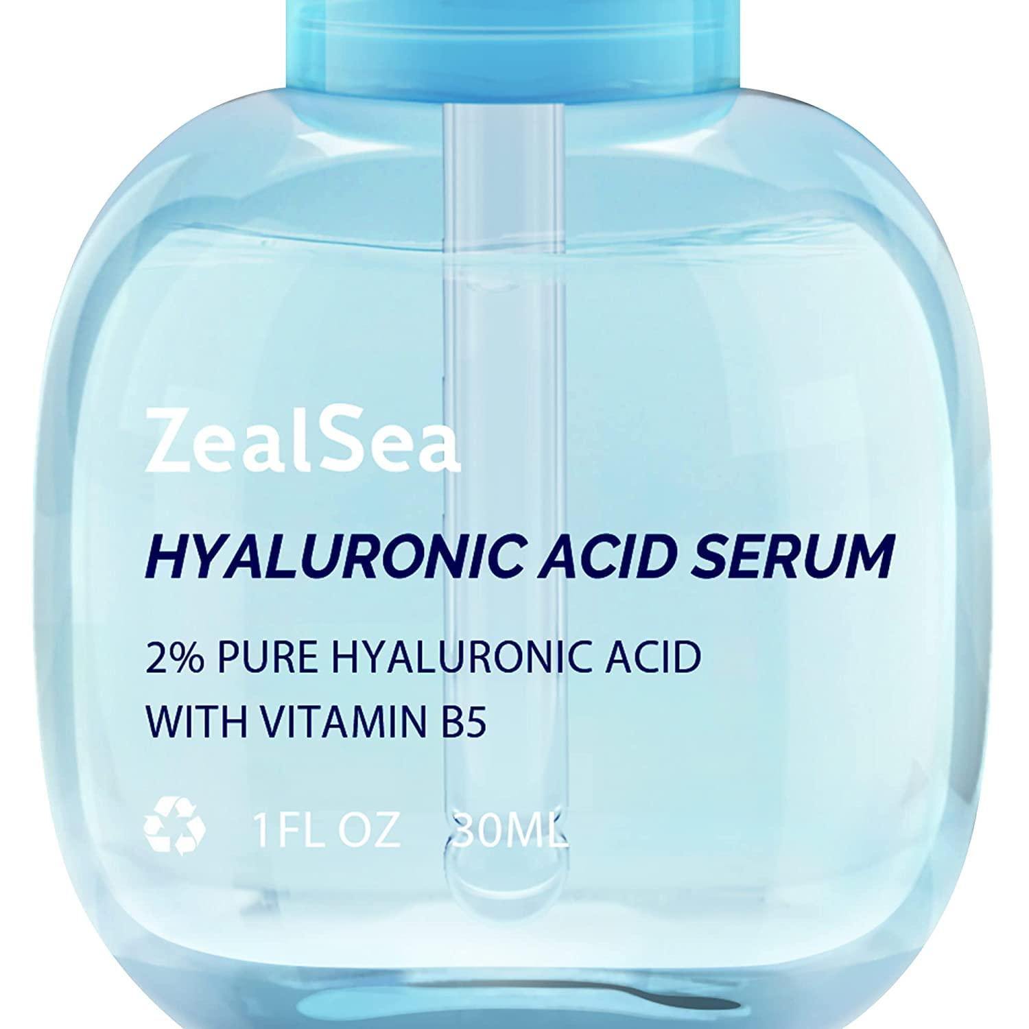 SALASIA Pure Serum PCH 30ml 2本セット ZealSea 2% Pure Hyaluronic Acid Serum for Face with Vitamin