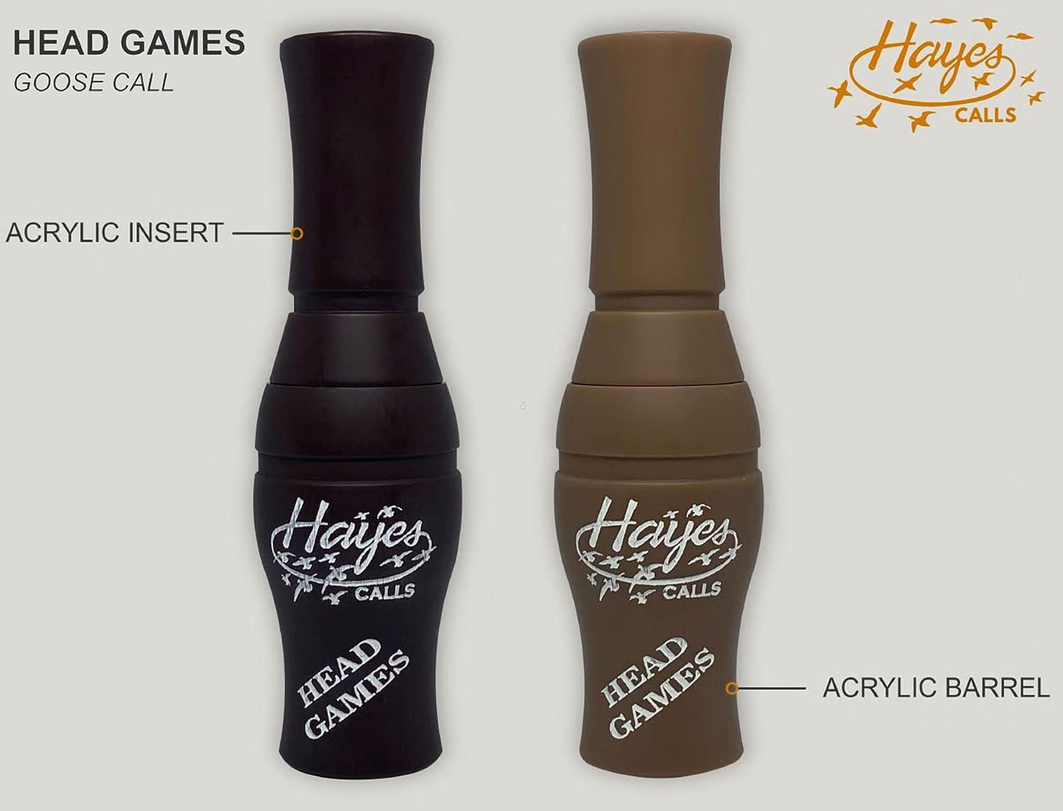 Hayes Calls Head Games Goose Call Tan