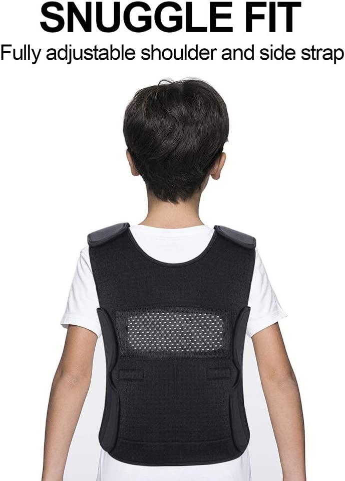 Kids Weighted Vest for Sensory Issues (Ages 10+) 3lbs Removable
