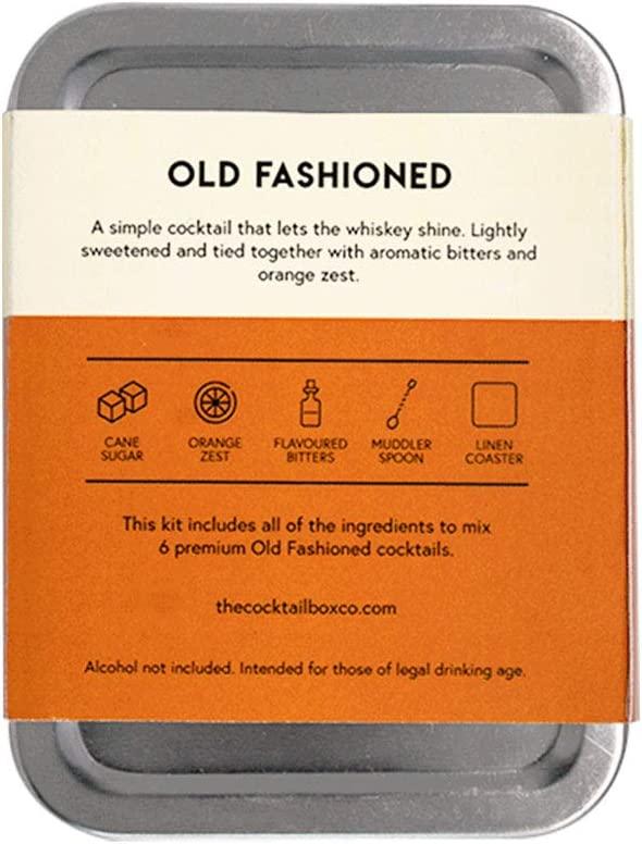 Old Fashioned Cocktail Kit The Cocktail Box Co. Premium Travel