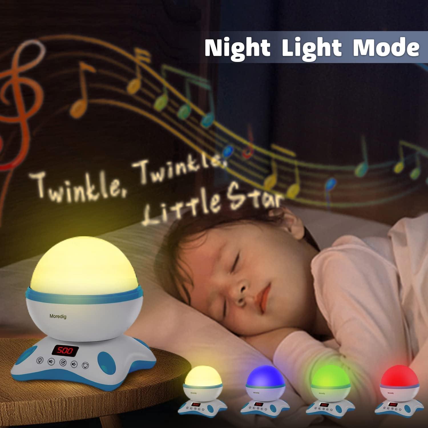 Moredig Light Projector For Baby Room Night Light Projector