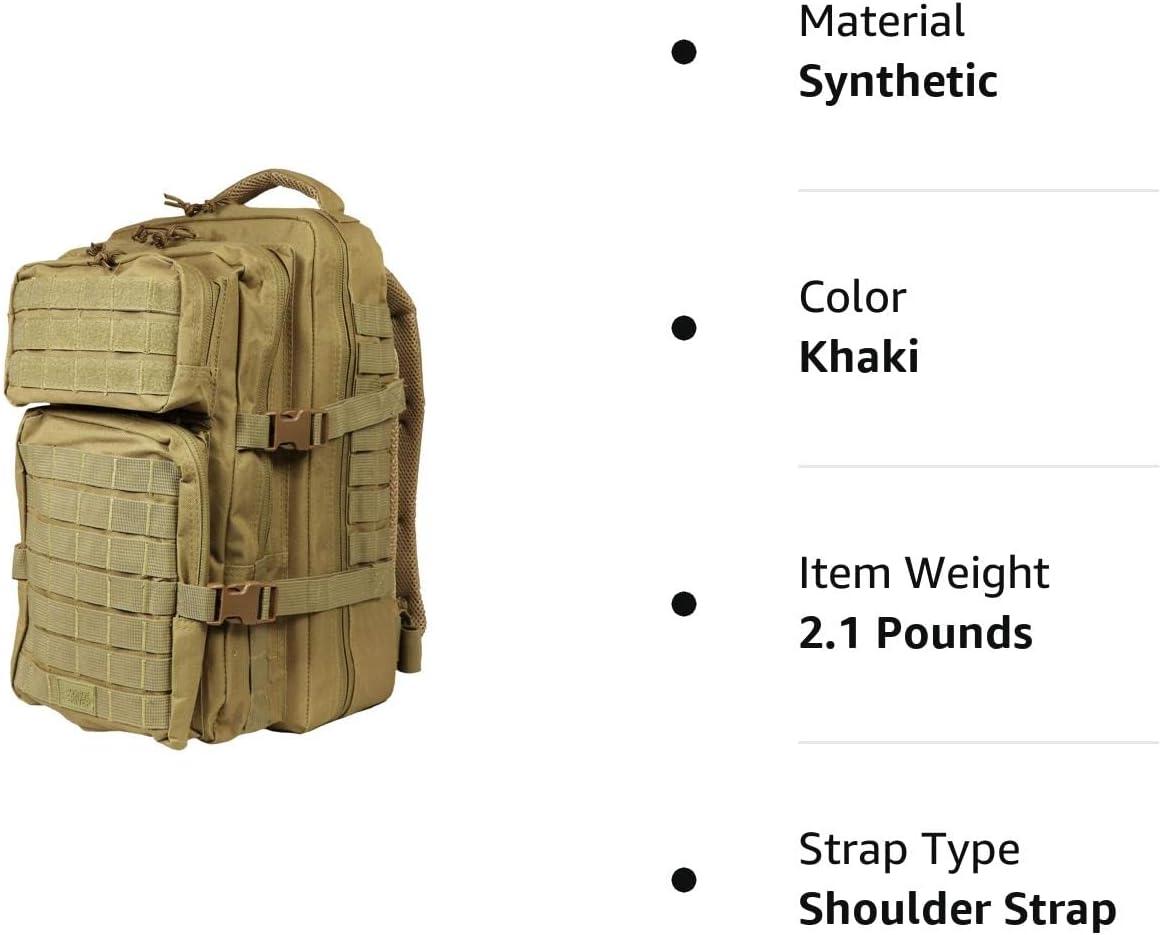 OSAGE RIVER Fishing Tackle Backpack with Fishing Rod Holder, Large Fishing  Tackle Bag for Tackle Trays, Tackle Box Backpack for Bass Fishing Camping  Traveling Hunting One Size Khaki