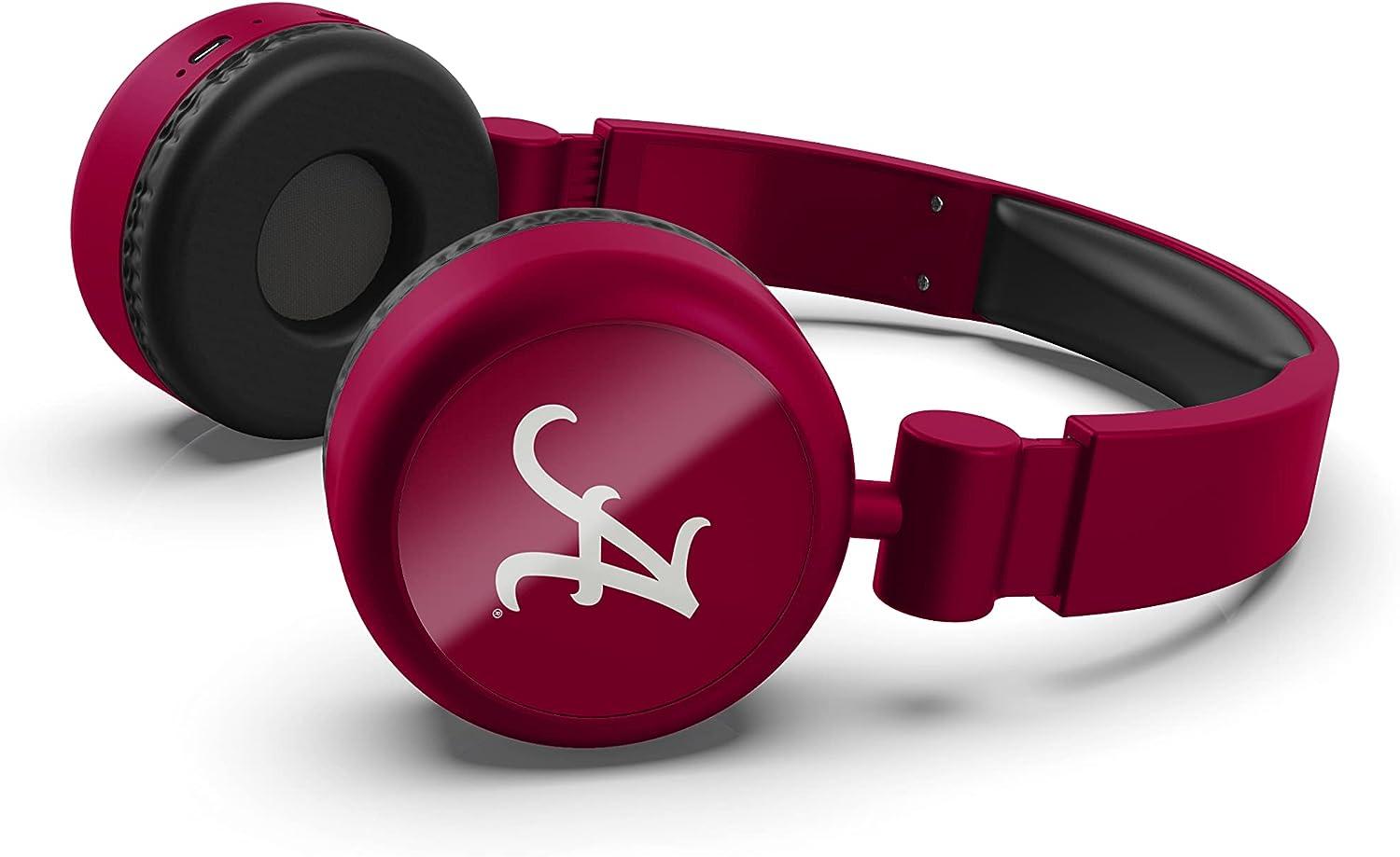 SOAR NCAA Bluetooth On-Ear Headphones, Alabama Crimson Tide