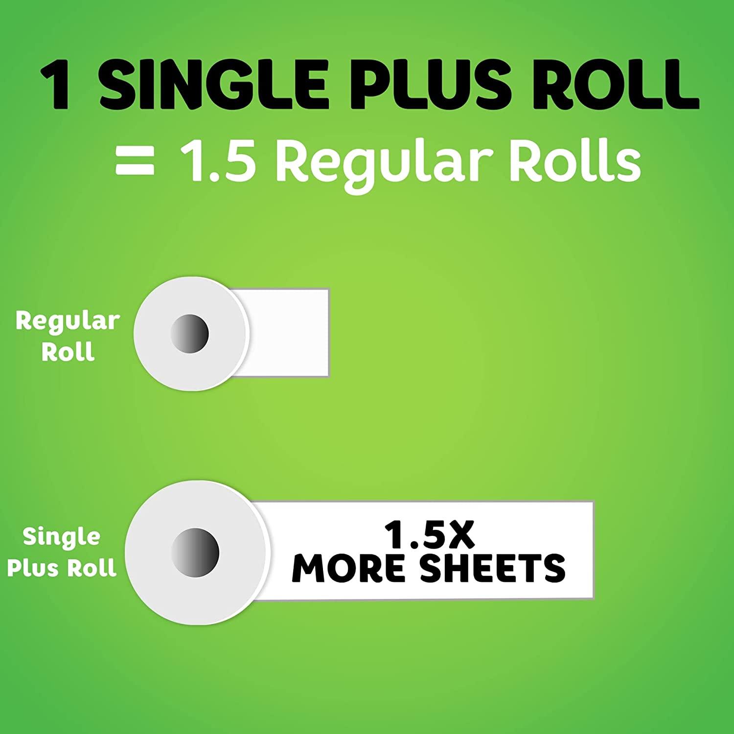 Bounty Paper Towels, Full Sheets, Single Plus Rolls, White, 2-Ply - 12 rolls