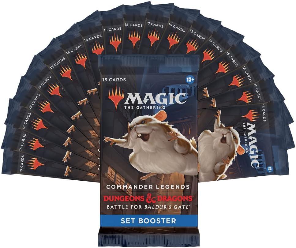 Magic The Gathering Commander Legends Battle for Baldur's Gate Set Booster  Box | 18 Packs (270 cards) | Buy Now with Express International Delivery |  GoSupps.com