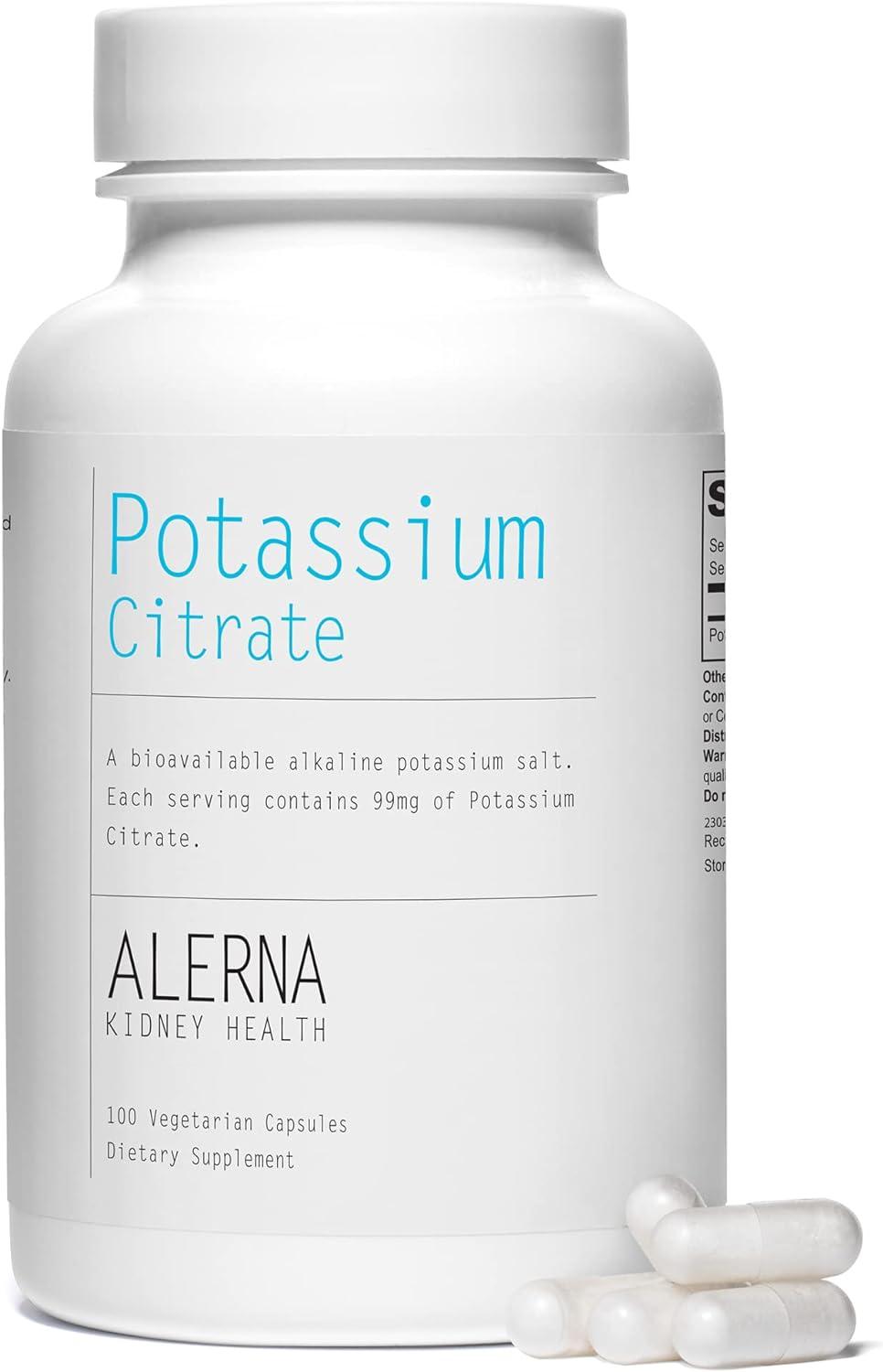 Potassium Citrate 99 mg Supports Electrolyte Balance and Normal pH